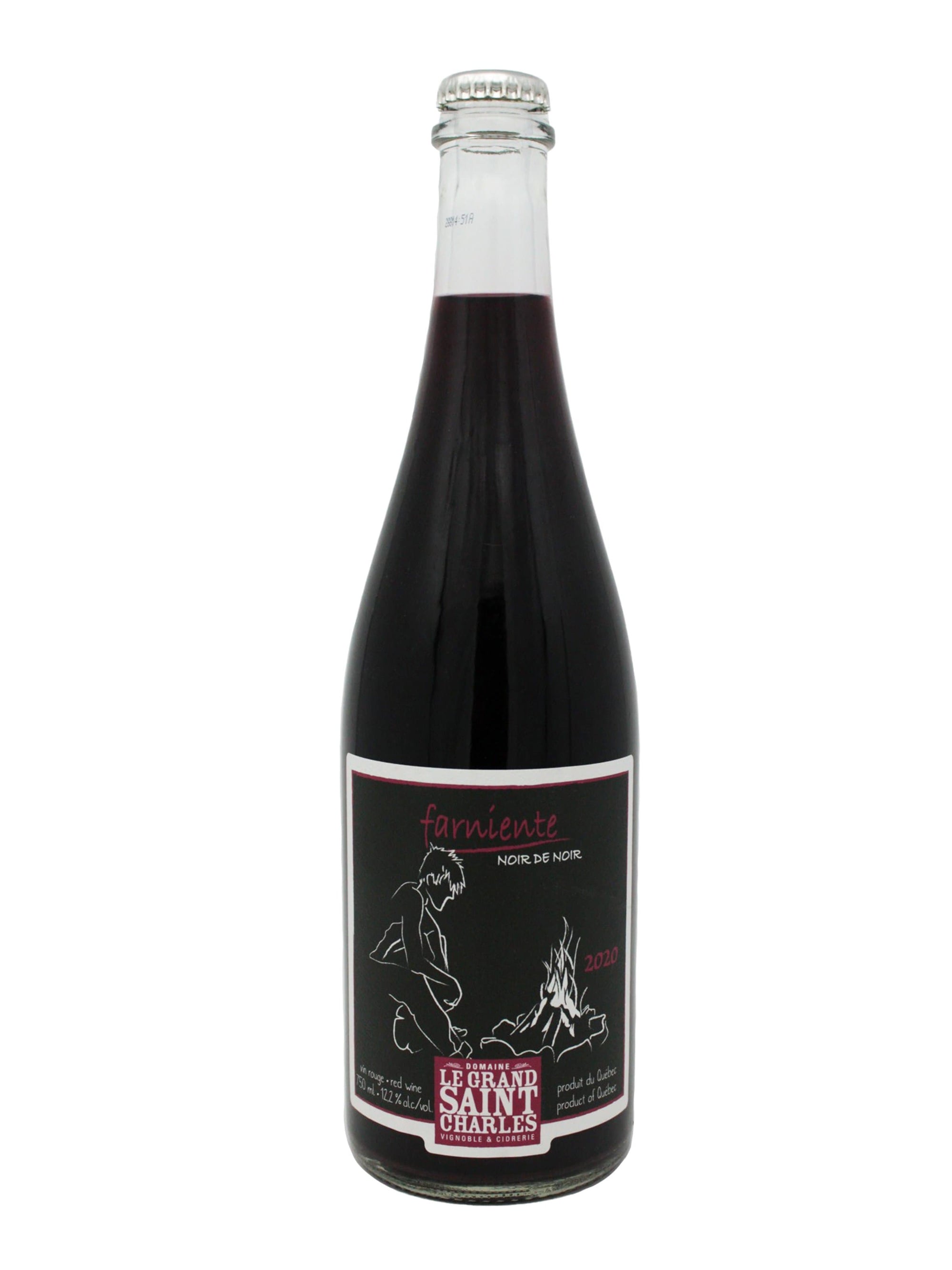 Domaine Le Grand Saint-Charles vin Farniente noir de noir - Vin rouge du Domaine Le Grand Saint-Charles