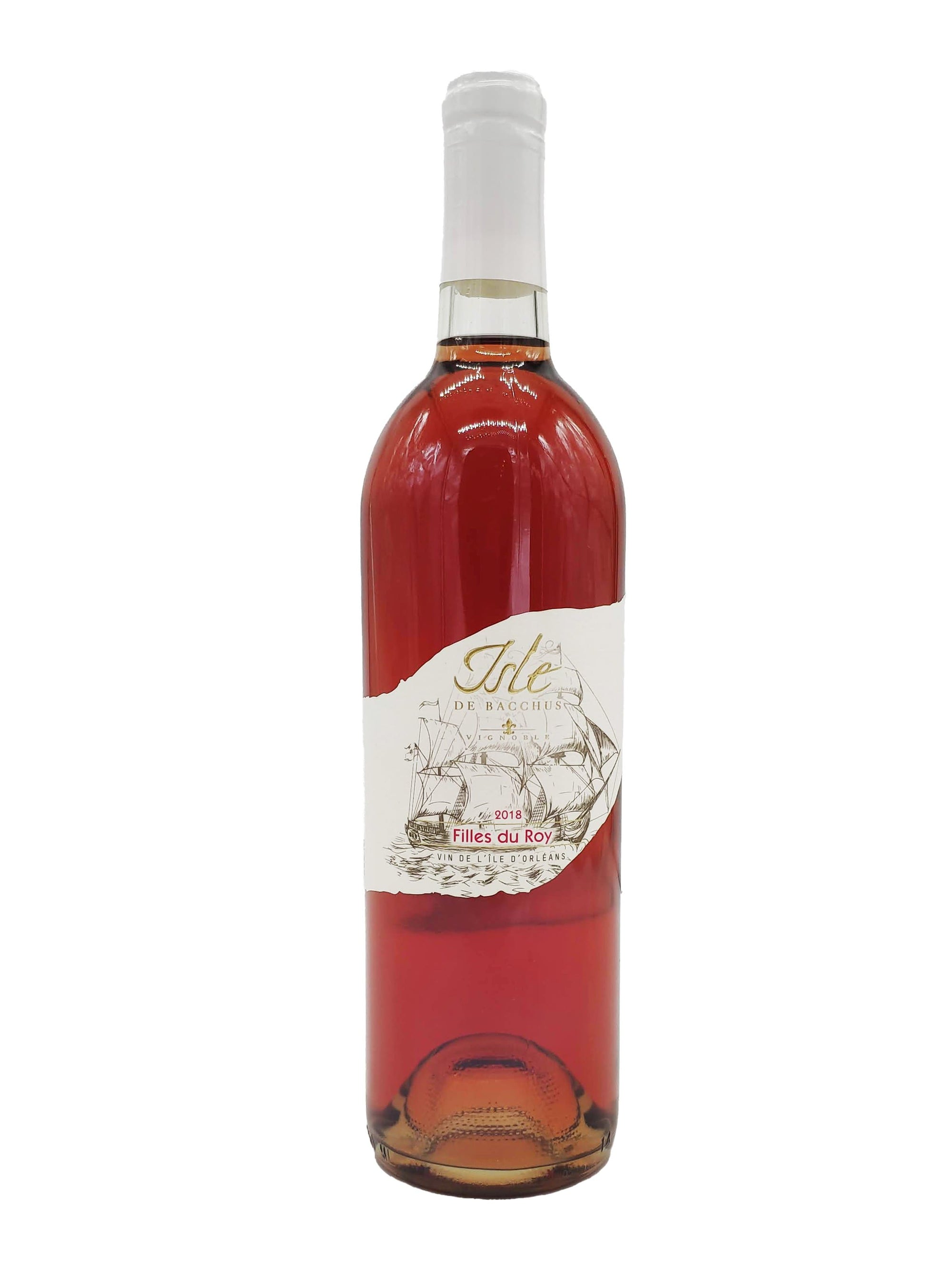 Filles du Roy - Vin rosé du Vignoble Isle de Bacchus