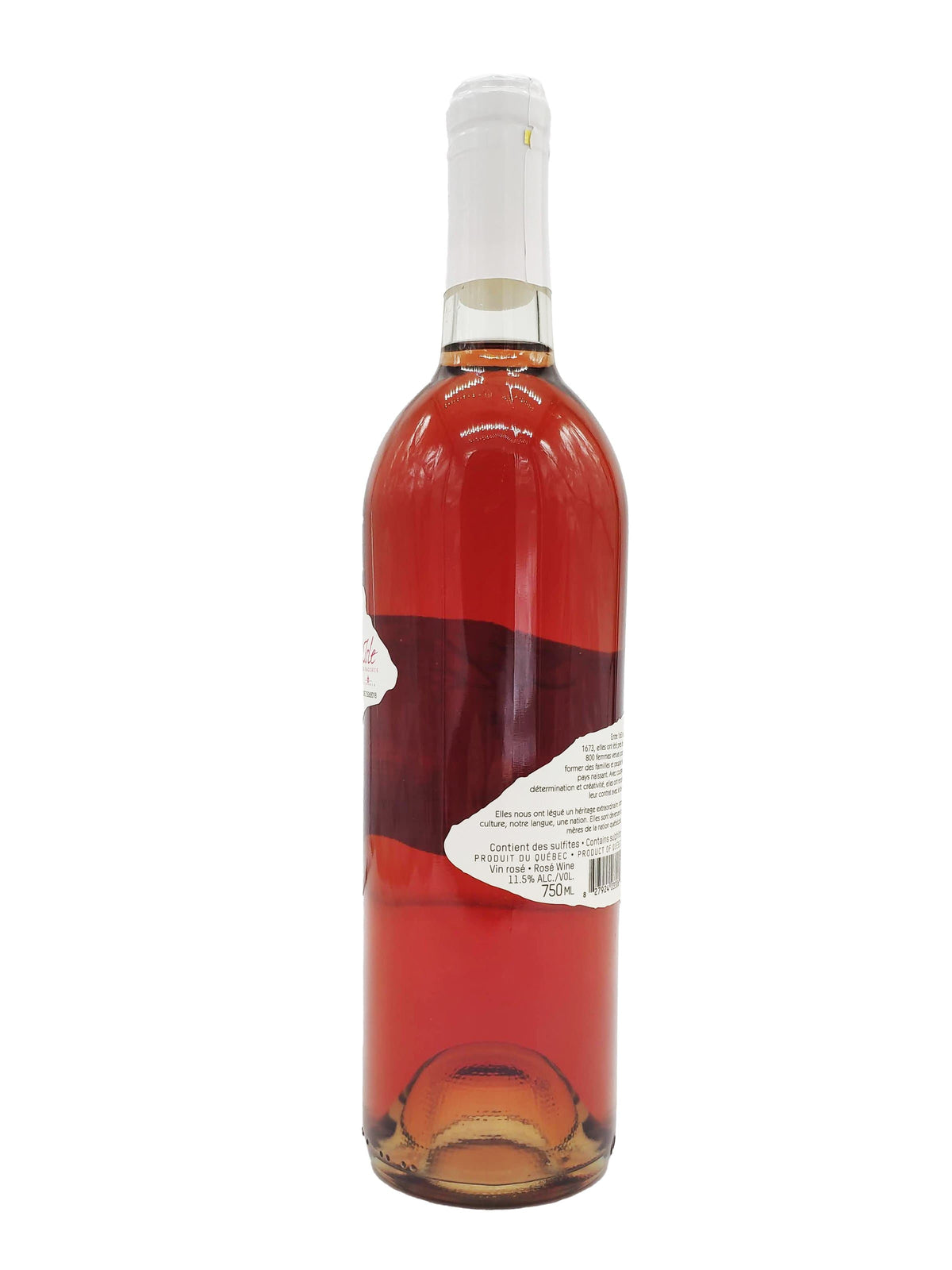 Filles du Roy - Vin rosé du Vignoble Isle de Bacchus