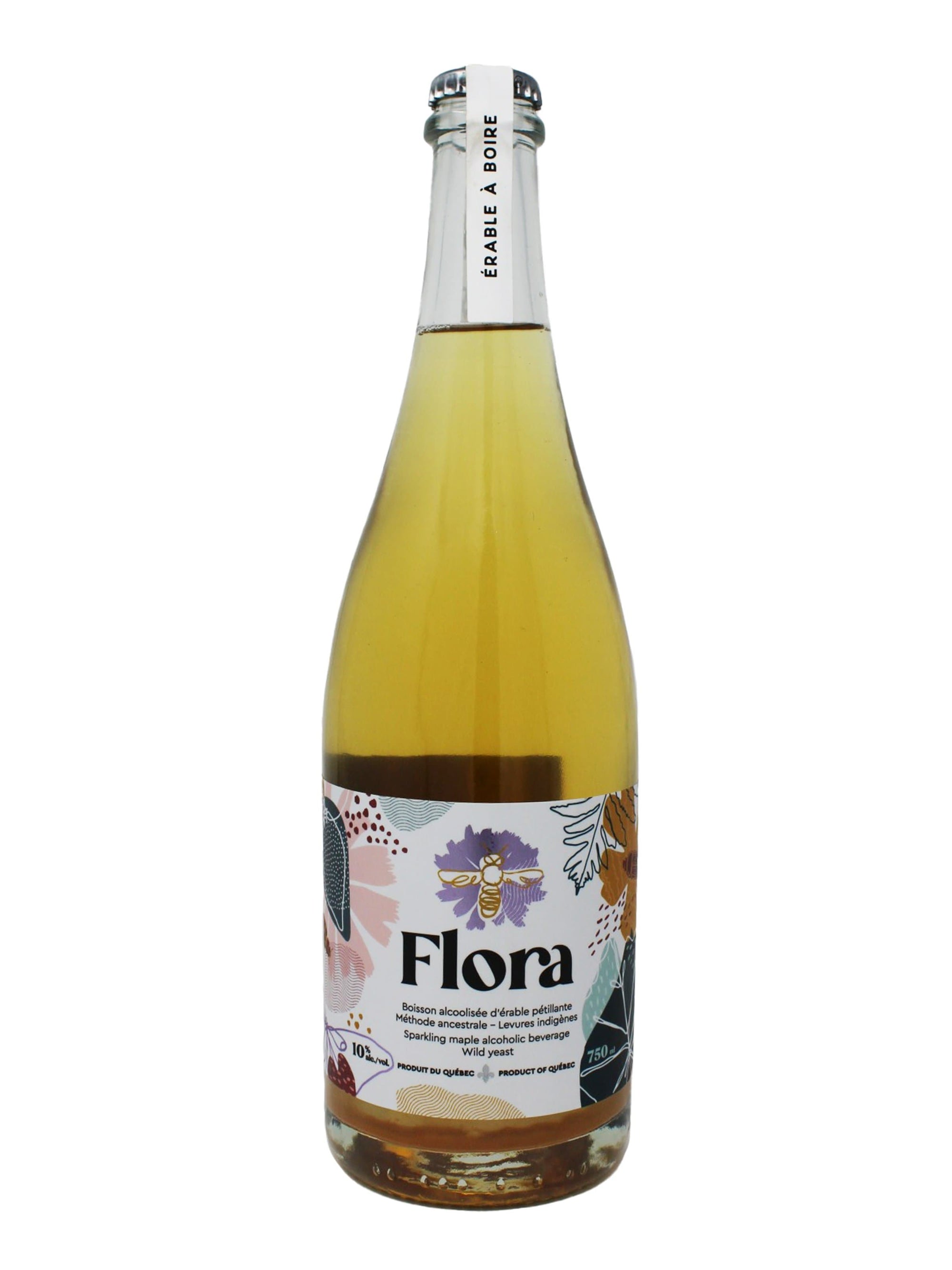 Millebois vin Flora - Boisson d'érable de chez Millebois X Domaine Bergeville