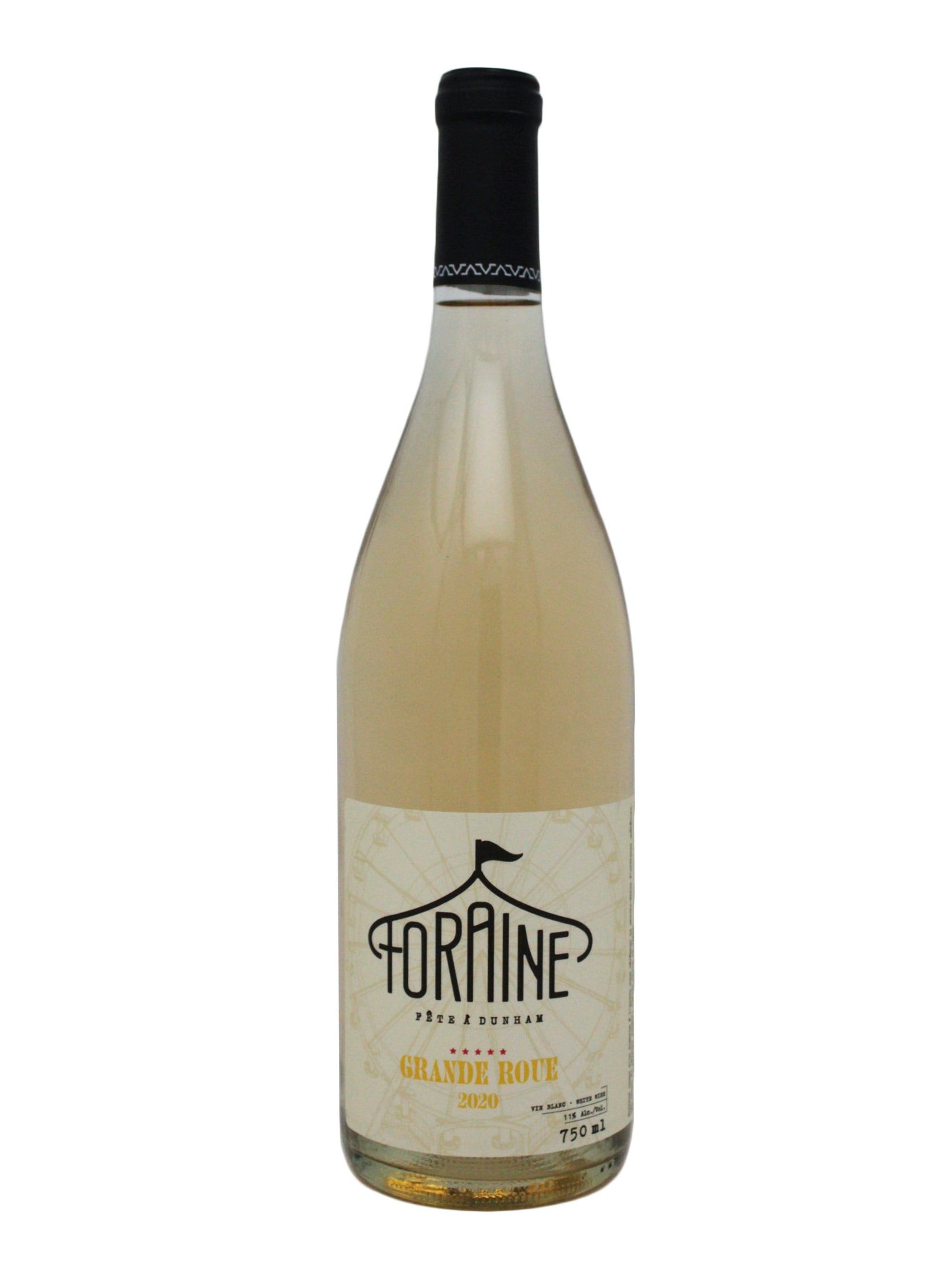 Vignoble Domaine Bresee vin Foraine Grande Roue - Vin blanc du Vignoble Château de Cartes