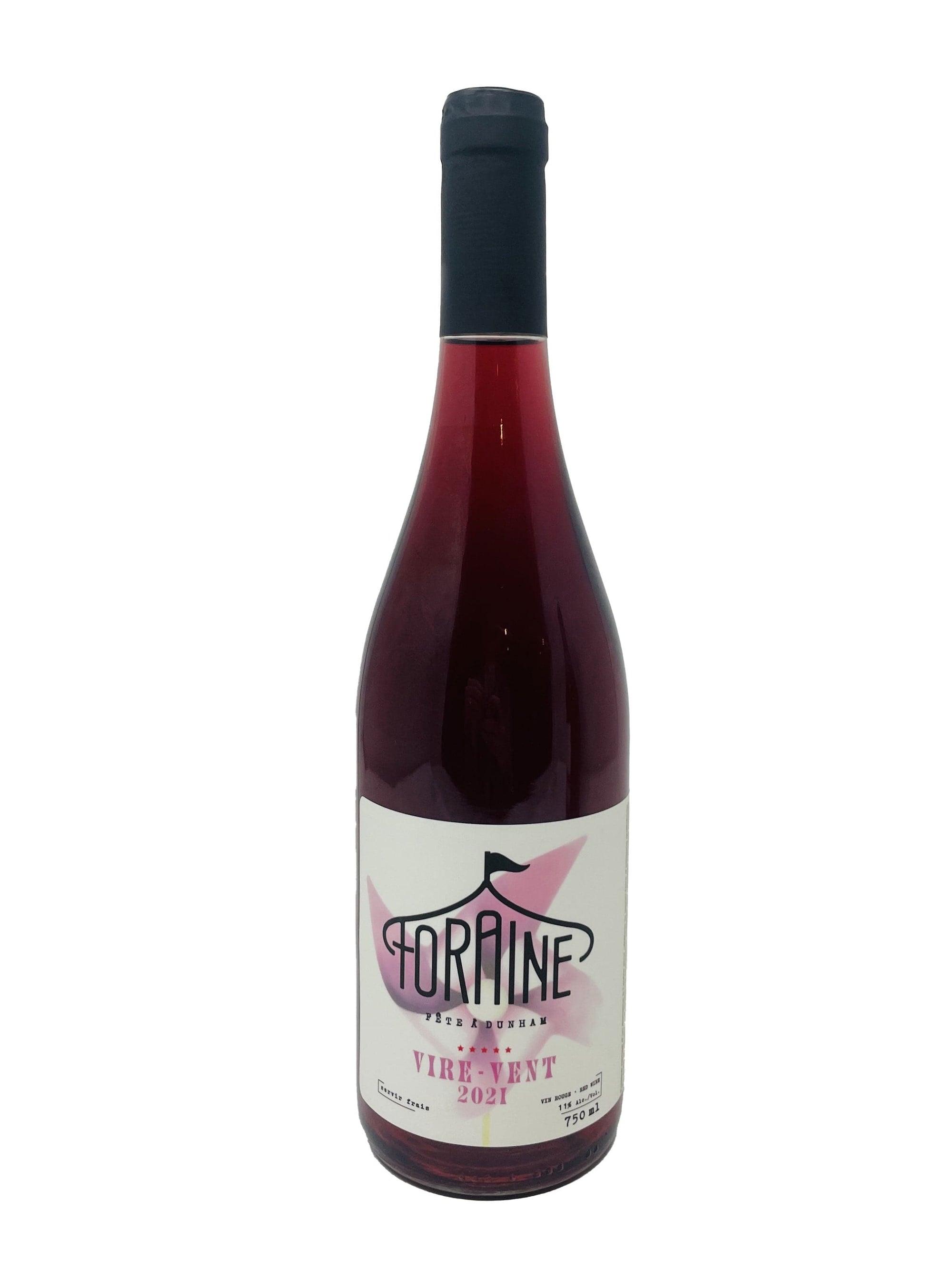Vignoble Château de Cartes Vin Foraine Vire-vent 2021 - Vin Rouge du Vignoble Château de Cartes