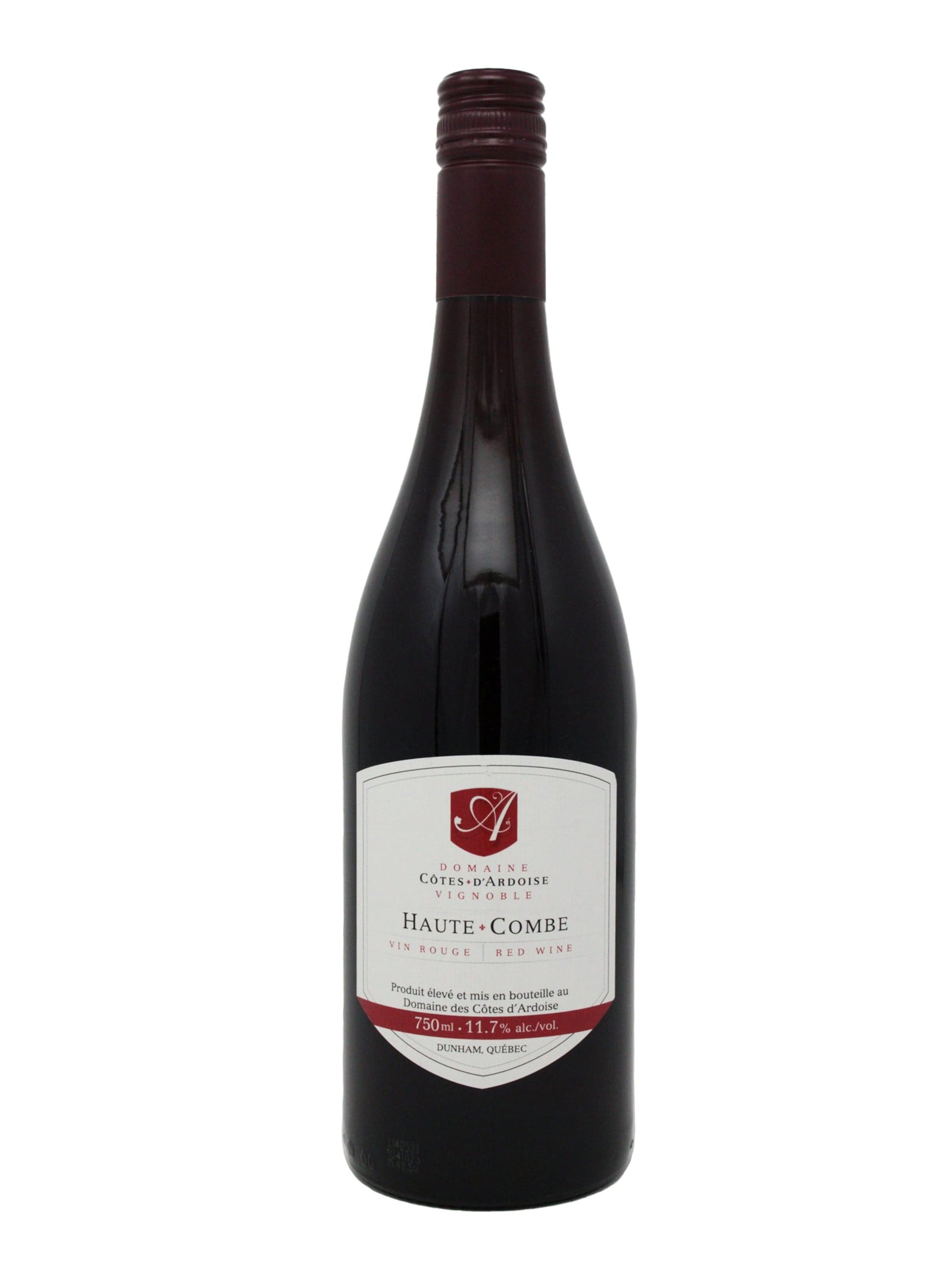 Domaine des Côtes d'Ardoise vin Haute Combe - Vin Rouge du Domaine des Côtes d'Ardoise