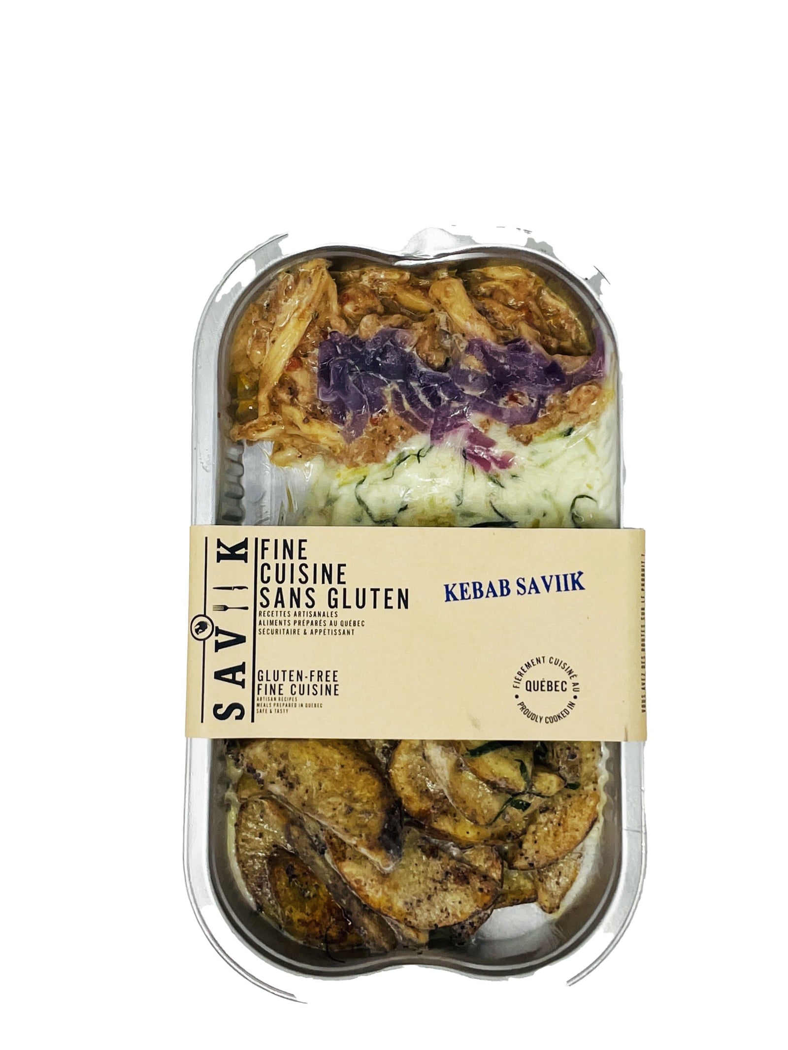 Saviik épicerie Kebab -Plat cuisiné sans gluten de Saviik