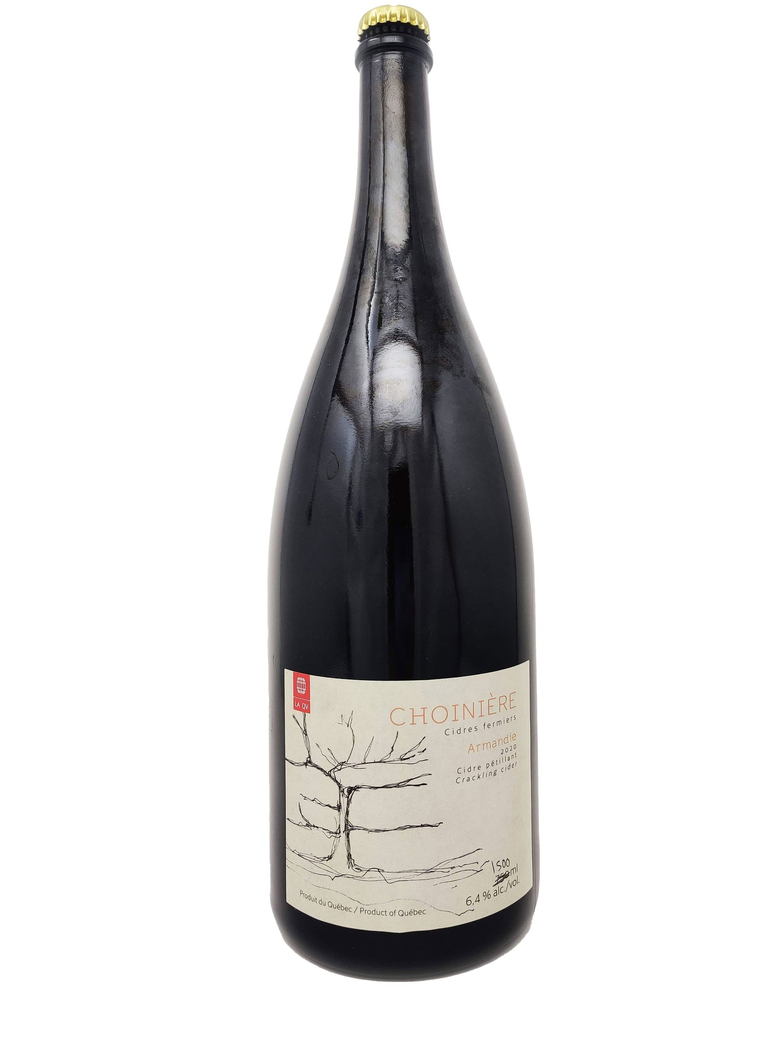 Cidrerie Choinière cidre L'Armandie Magnum - Cidre Pétillant de la Cidrerie Choinière