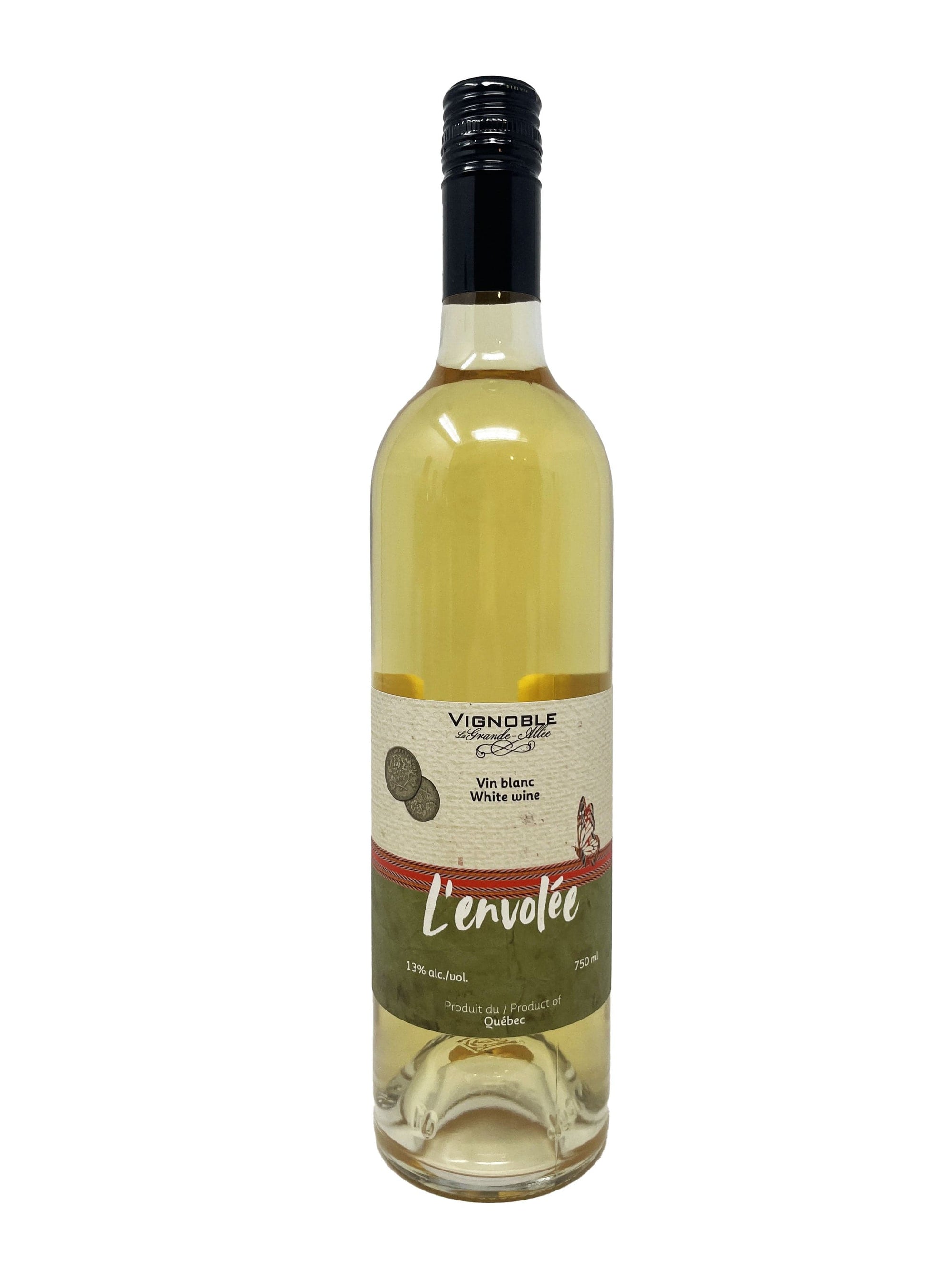 Vignoble La Grande Allée Vin L'envolée du Vignoble de La Grande Allée