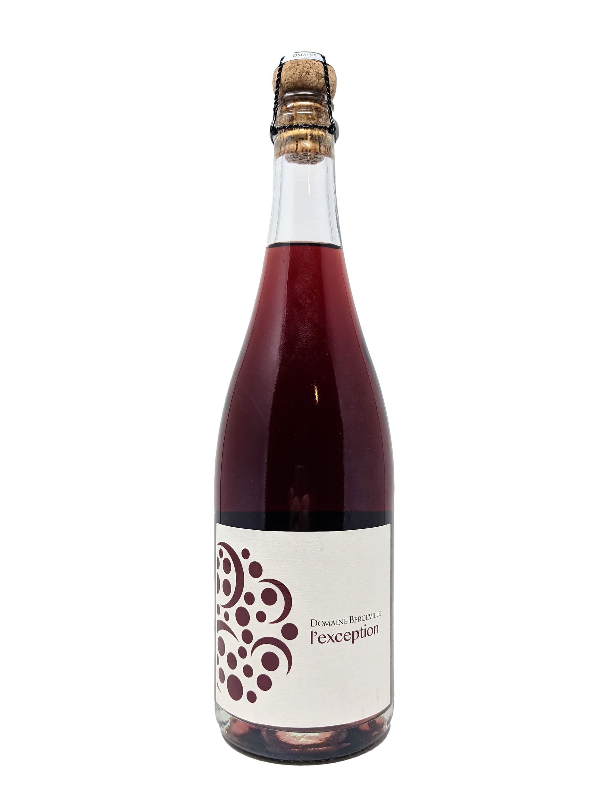 Domaine Bergeville vin L'Exception 2019 - Vin mousseux du Domaine Bergeville