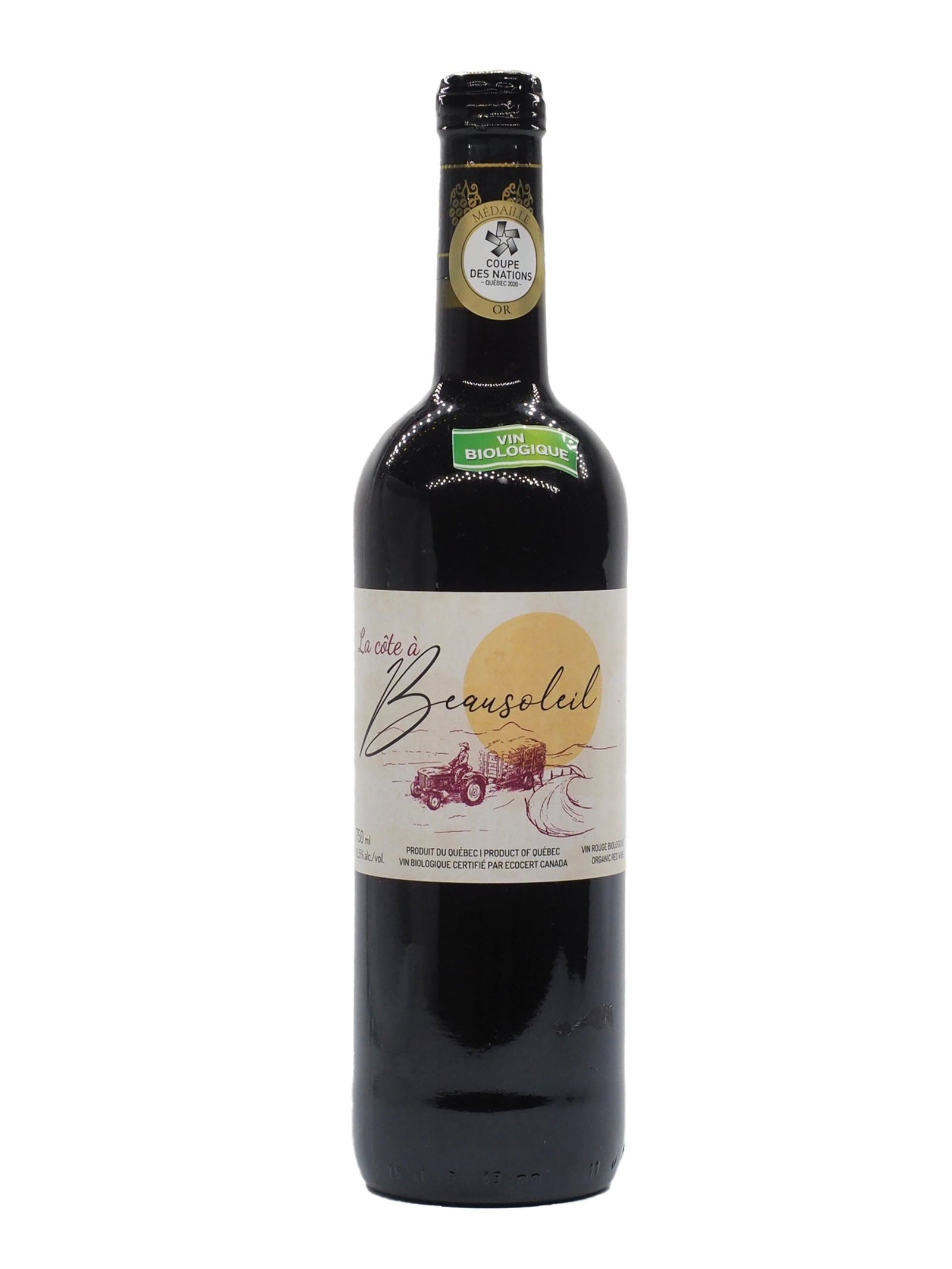 Vignoble Saint-Gabriel La Côte à Beausoleil - Vin Rouge du Vignoble Saint-Gabriel