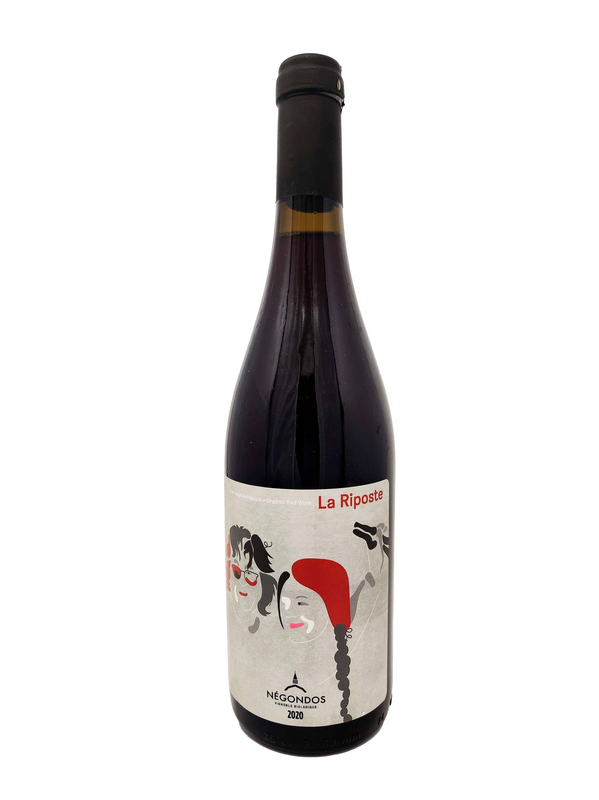 Vignoble Biologique Négondos vin La Riposte - Vin Rouge du Vignoble biologique Négondos