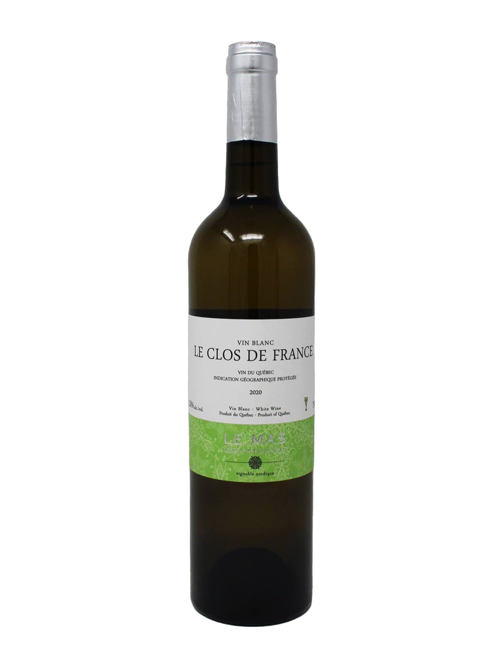 Le Mas des Patriotes vin Le Clos de France - Vin blanc du Vignoble Le Mas des Patriotes