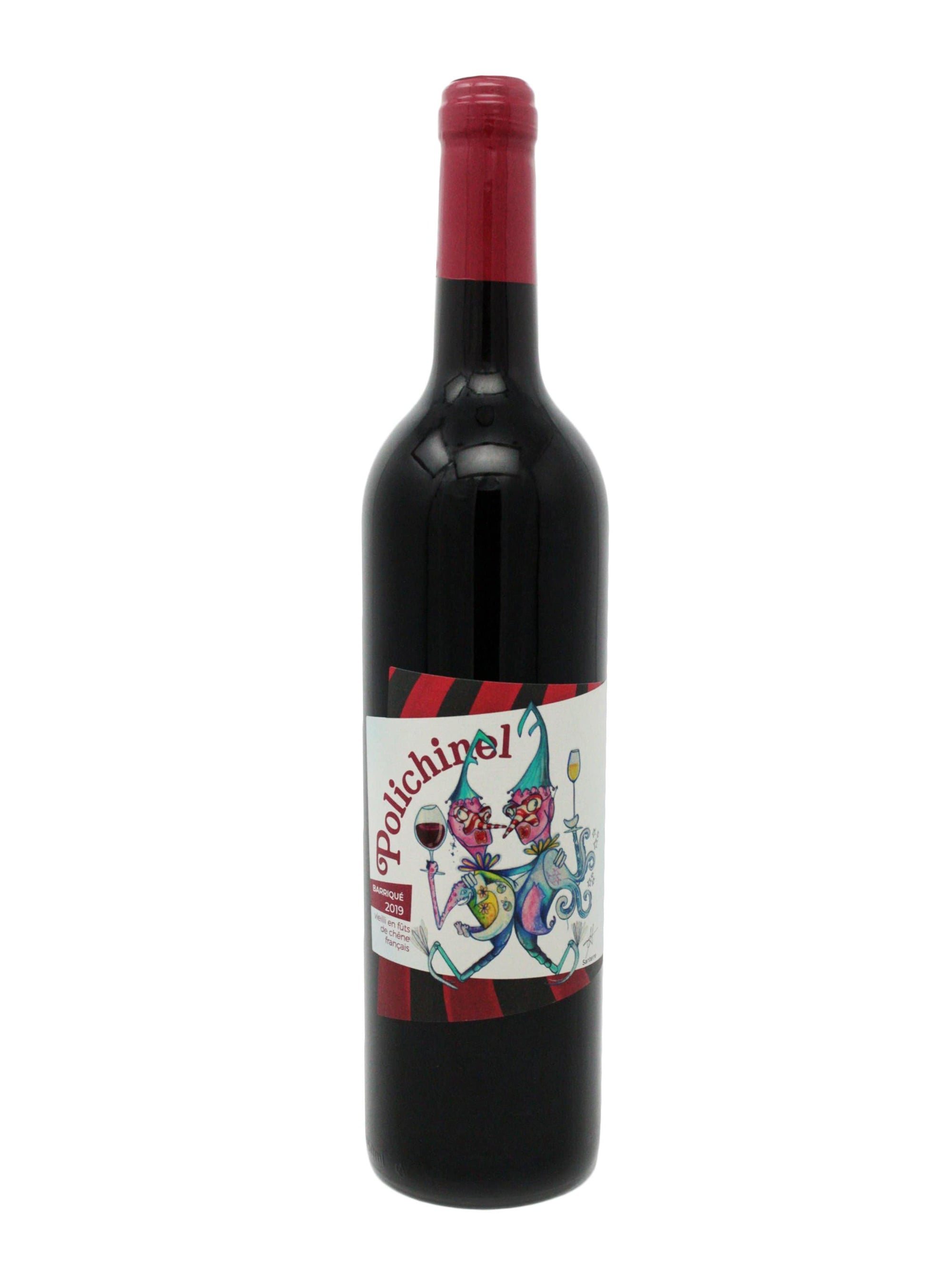 Vignoble Les Farfelus vin Le Polichinel barriqué - Vin rouge du Vignoble Les Farfelus