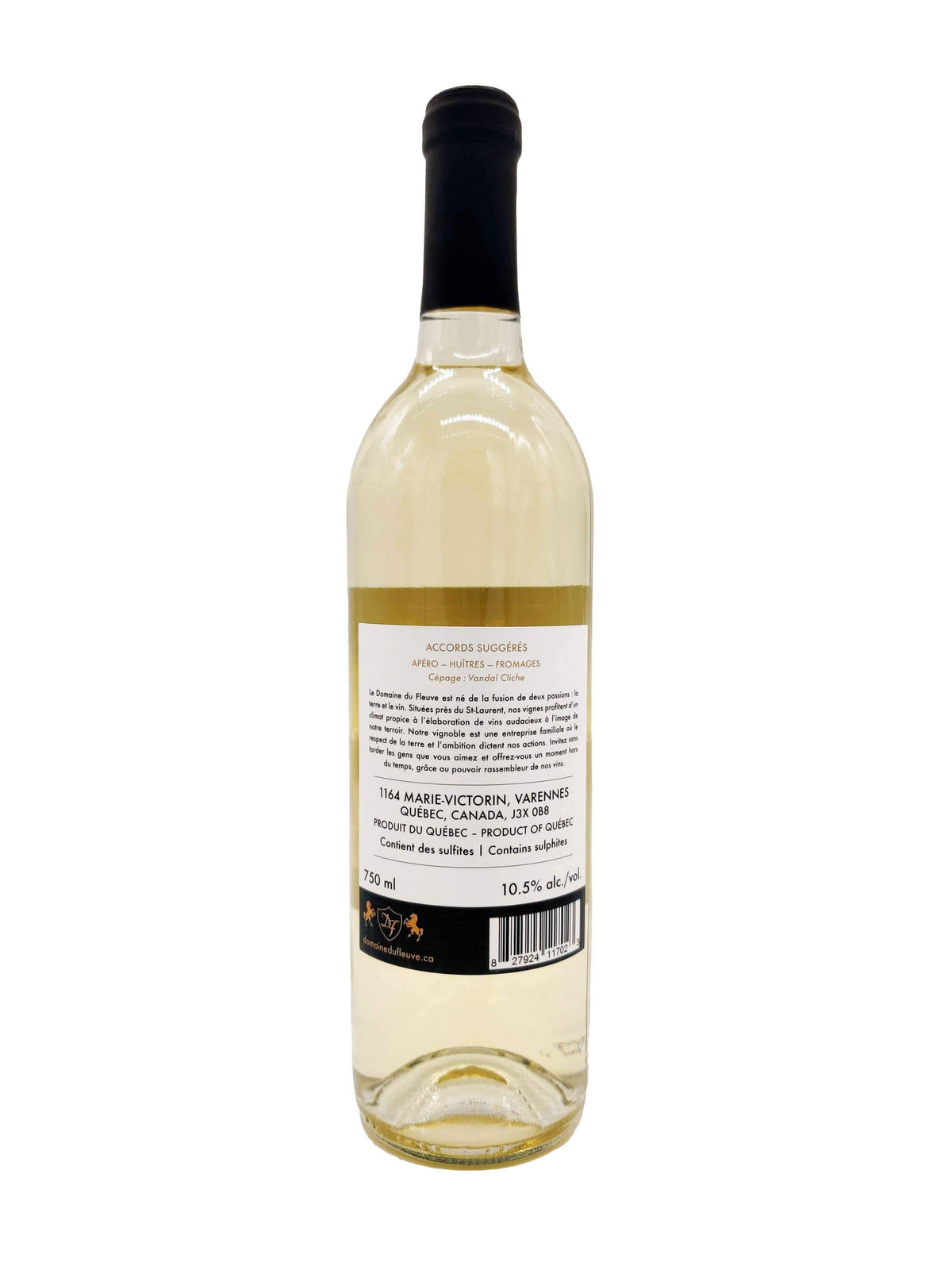 Domaine du Fleuve vin Le Préliminaire 2019 - Vin blanc du Domaine du Fleuve