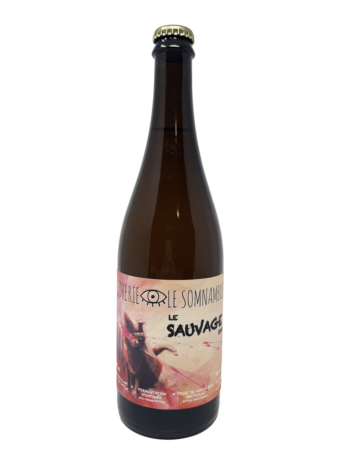 Cidrerie Le Somnambule Cidres Le Sauvage - Cidre pétillant de la Cidrerie Le Somnambule