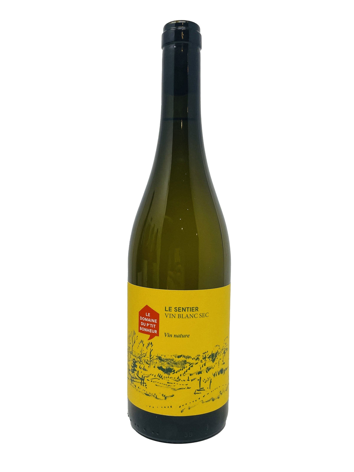 Domaine du P&#39;tit Bonheur vin Le Sentier - Vin blanc sec du Domaine du P&#39;tit Bonheur