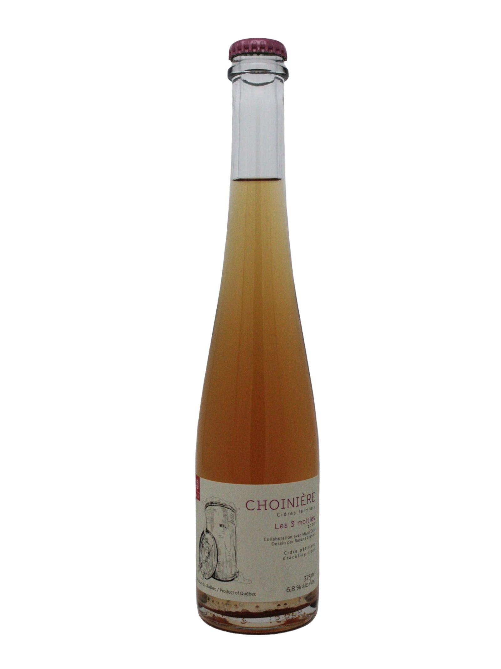 Cidrerie Choinière Cidres Les 3 Moitiés - Cidre fermier de la Cidrerie Choinière