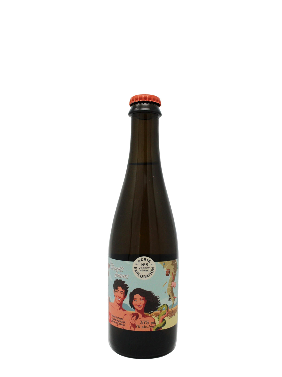 Cidrerie Milton Cidres Les Arpents Jaunes  - Cidre de Cidrerie Milton