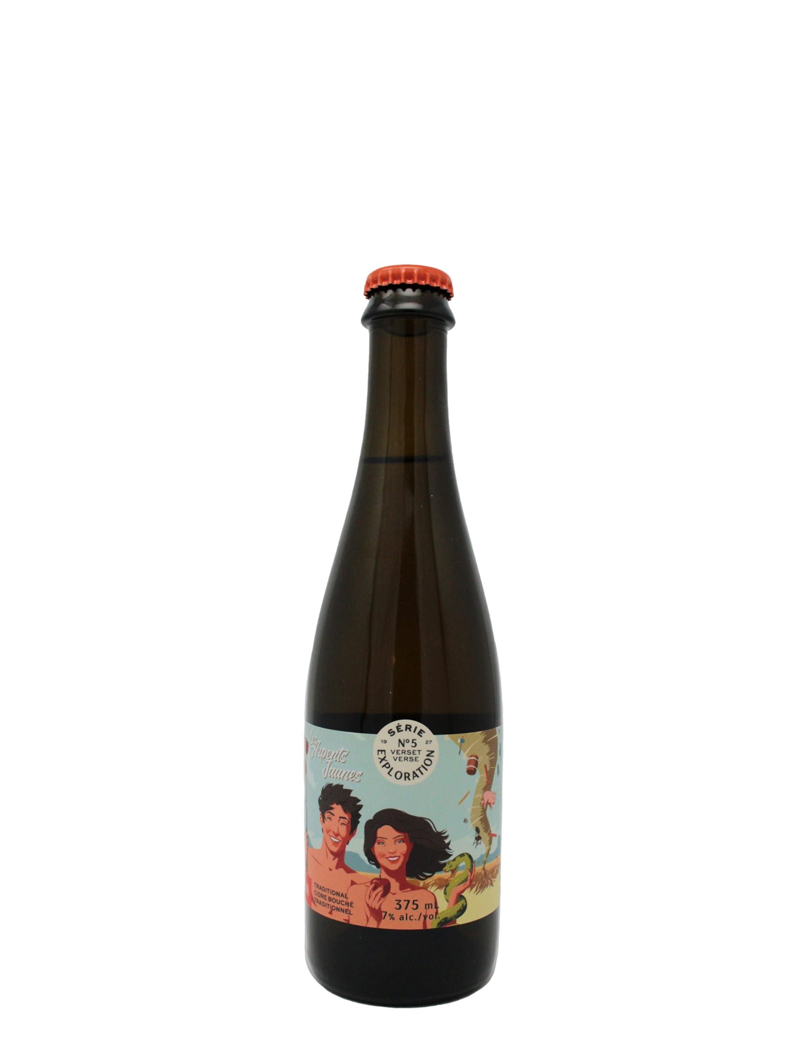 Cidrerie Milton Cidres Les Arpents Jaunes  - Cidre de Cidrerie Milton