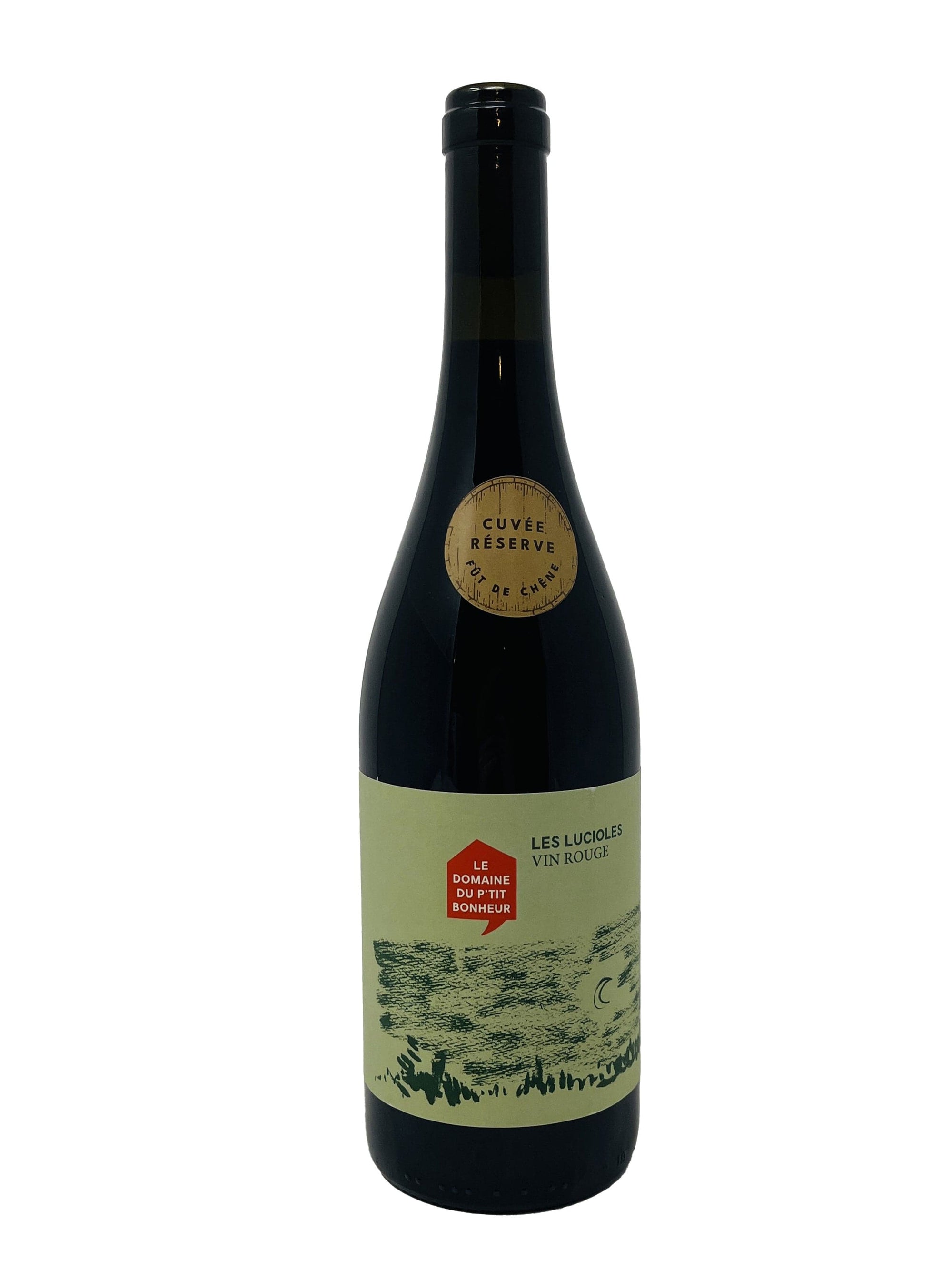 Domaine du P'tit Bonheur vin Les Lucioles Cuvée Réserve - Vin rouge du Domaine du P'tit Bonheur