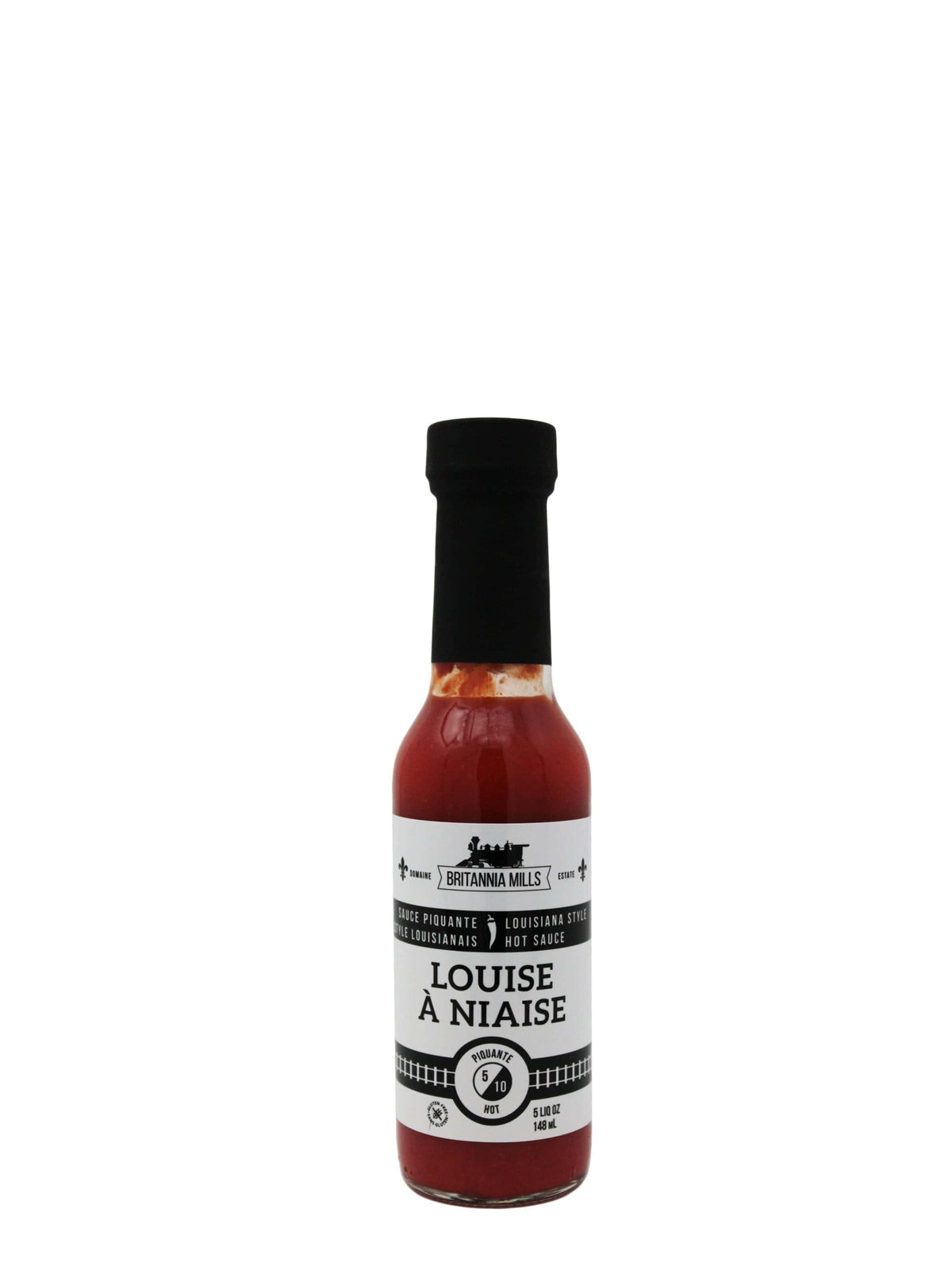 Domaine Britannia Mills épicerie Louise à Niaise - Sauce de Piments du Domaine Britannia Mills