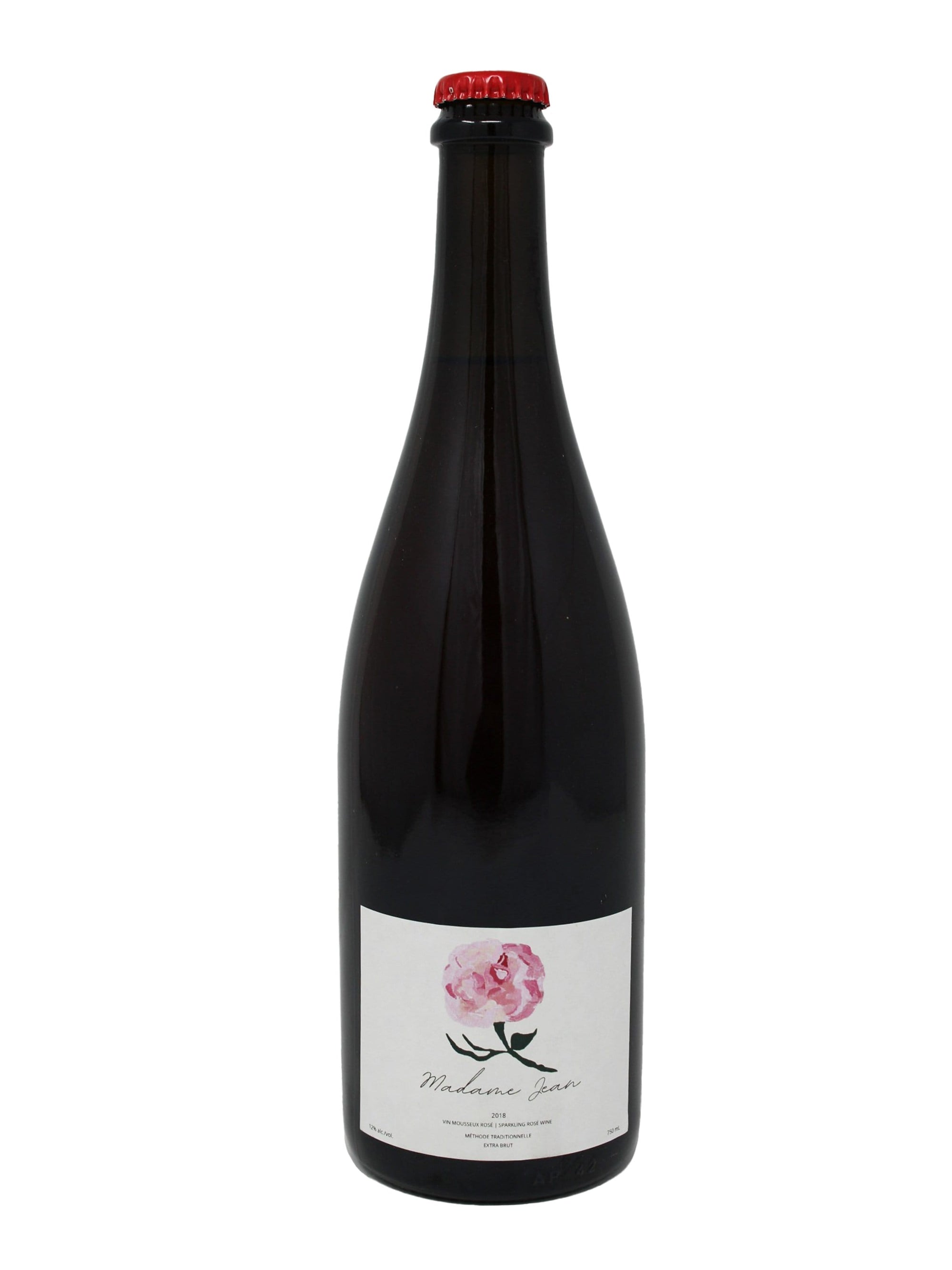 La Boîte à Vins. Spécialiste du vin du Québec. Madame Jean 750 ml - Vin mousseux Rosé du Domaine de L'Ardennais