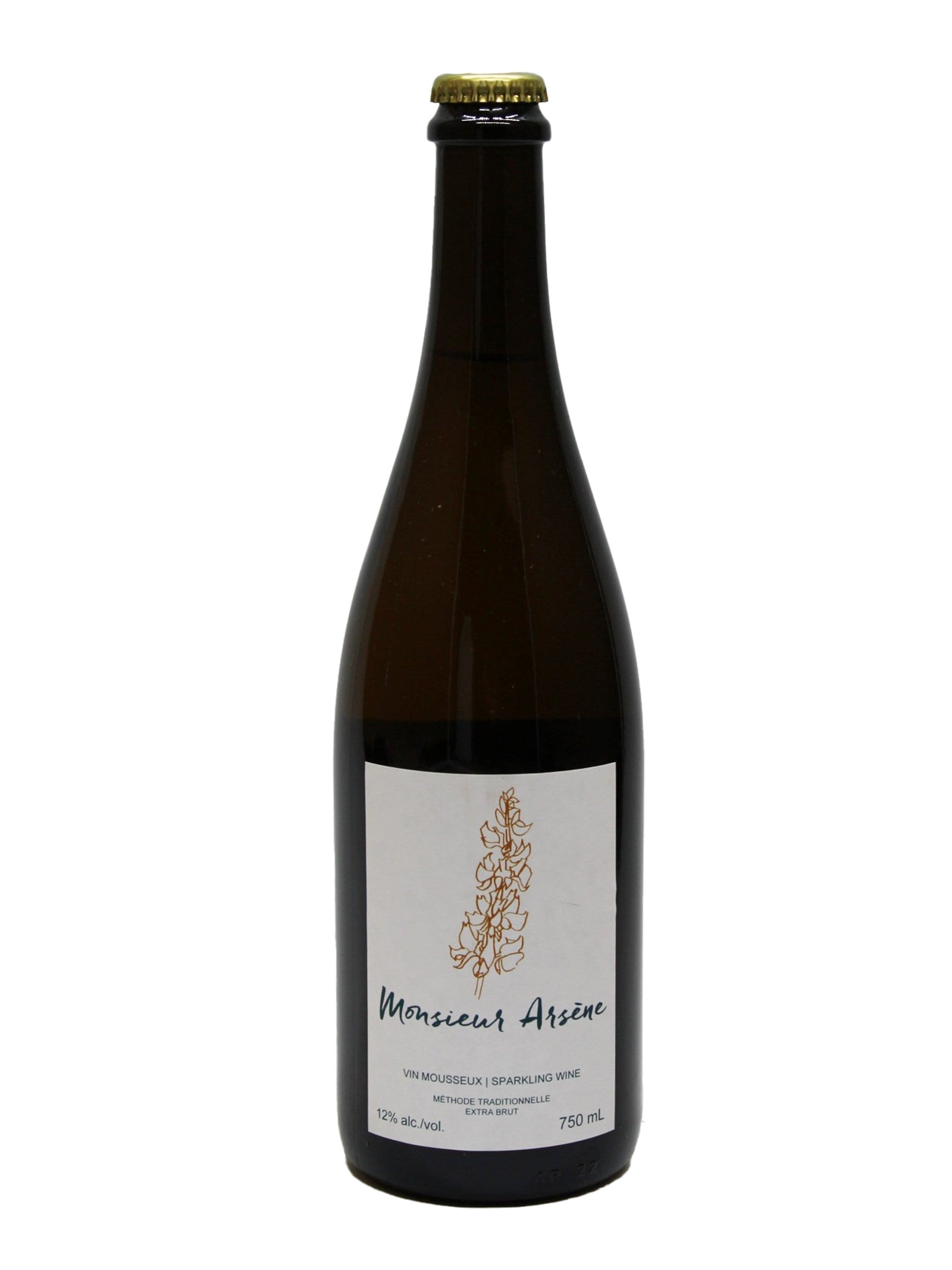 Vignoble l'Ardennais Monsieur Arsène - Vin Mousseux du Vignoble L'Ardennais