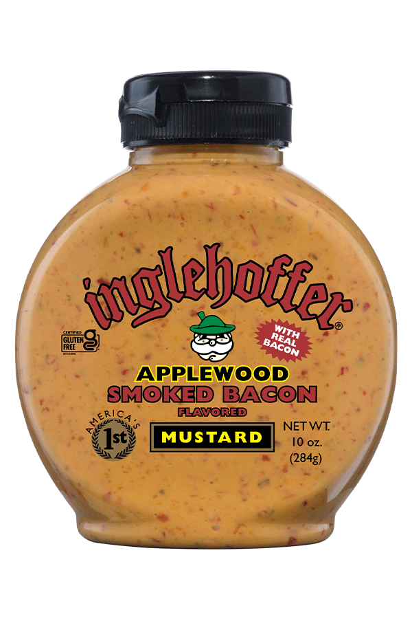 Inglehoffer Moutarde au bacon fume au bois de pommier - Inglehoffer