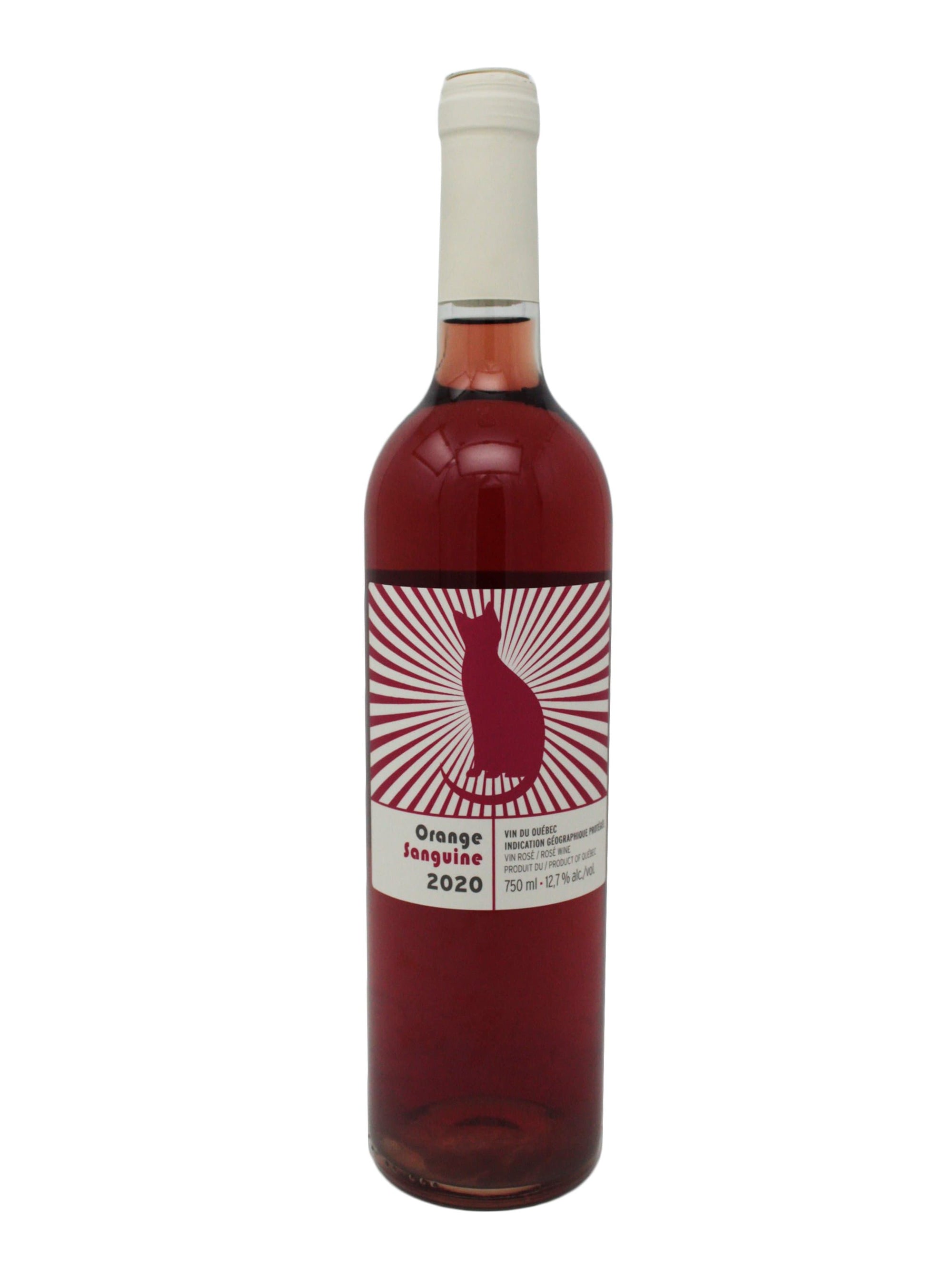 Vignoble Le Chat Botté vin Orange Sanguine - Vin rosé de macération du vignoble Le Chat Botté