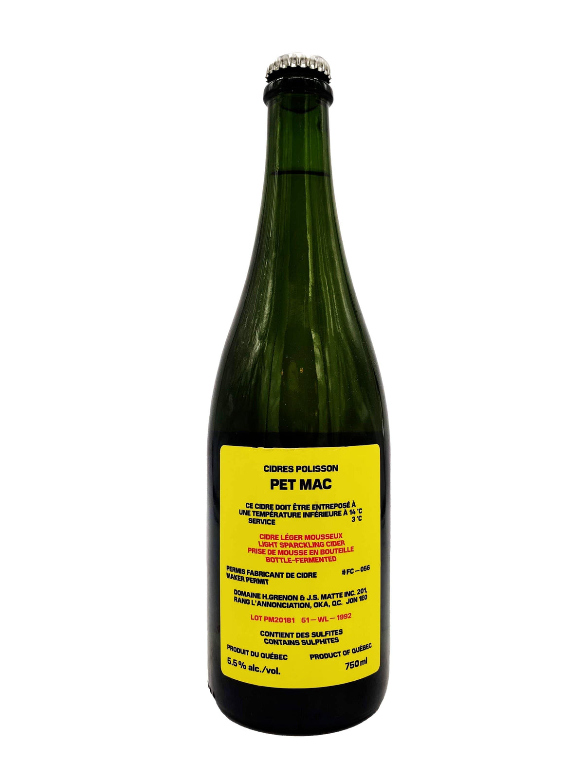 Pet Mac - Cidre Mousseux des Cidres Polisson