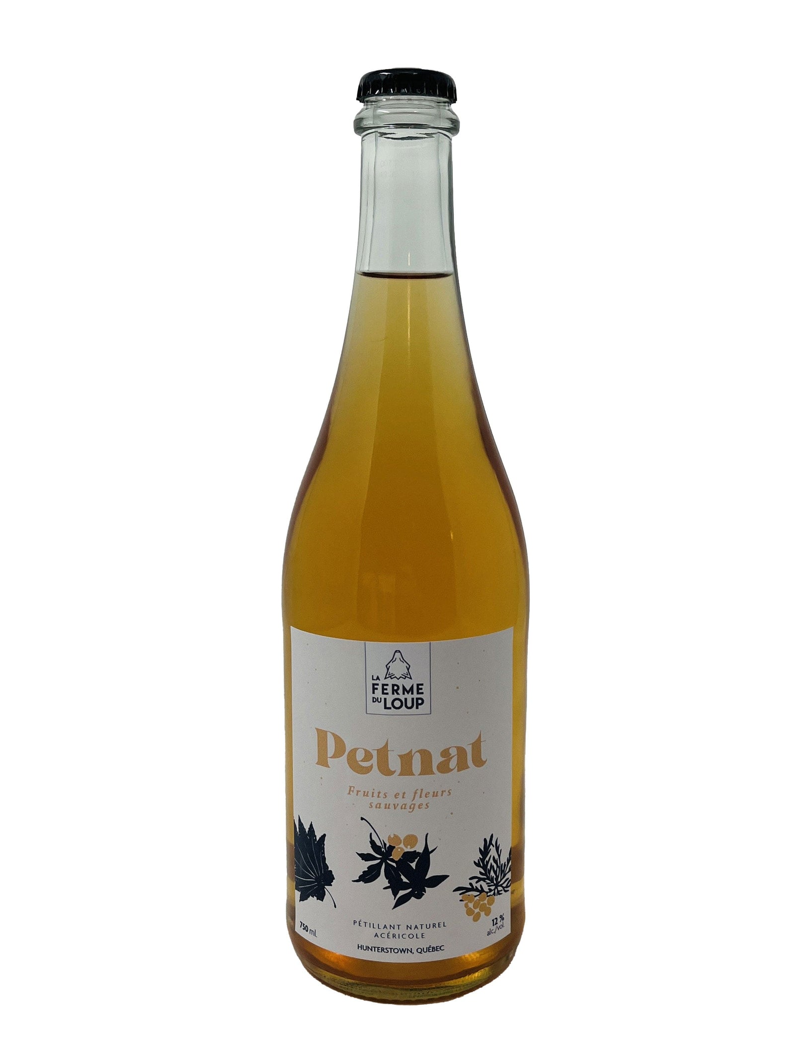 La Ferme du Loup vin Petnat- Pétillant naturel acéricole de La Ferme du Loup