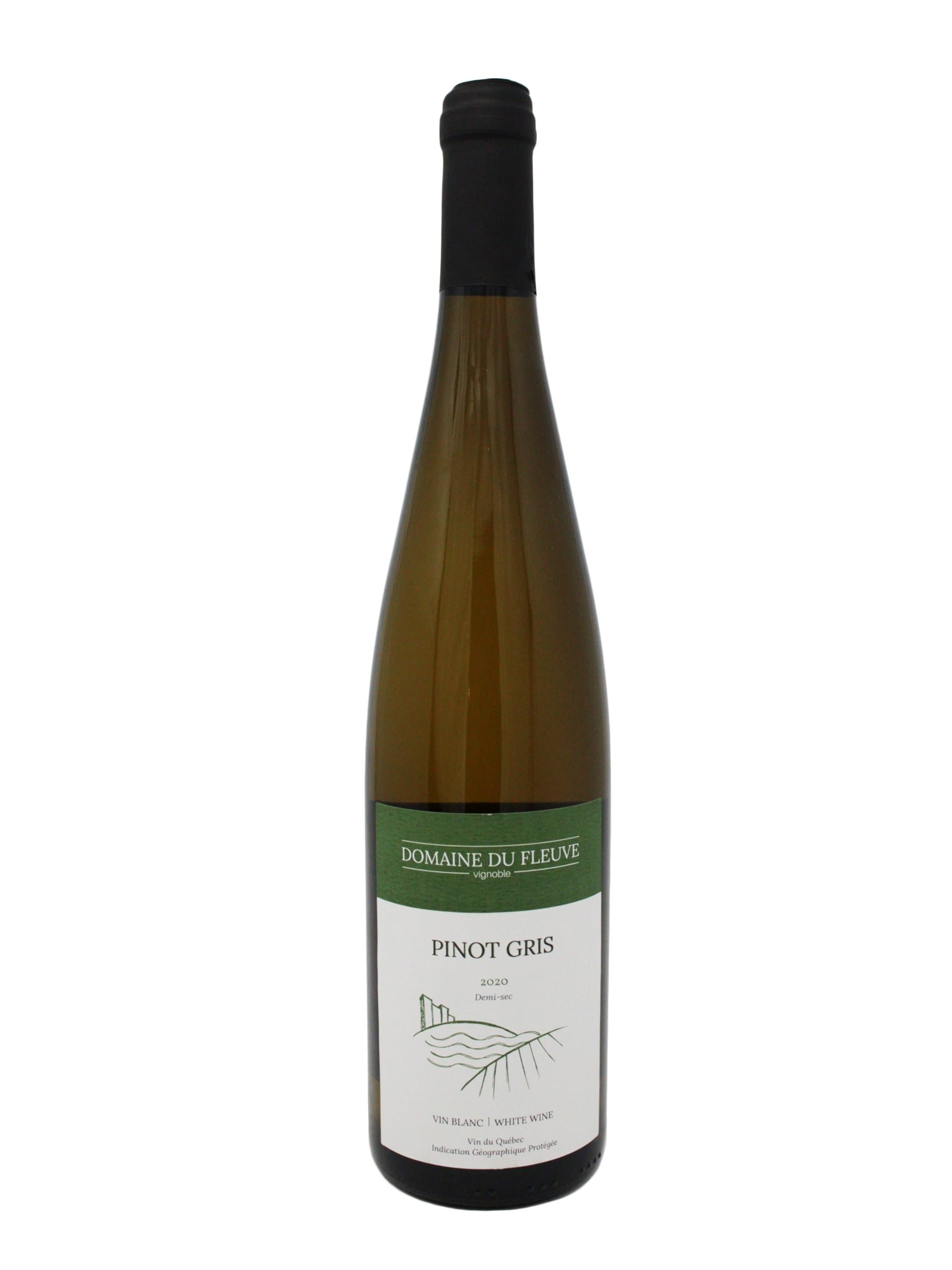 Domaine du Fleuve vin Pinot gris 2020 - Vin blanc du Domaine du Fleuve