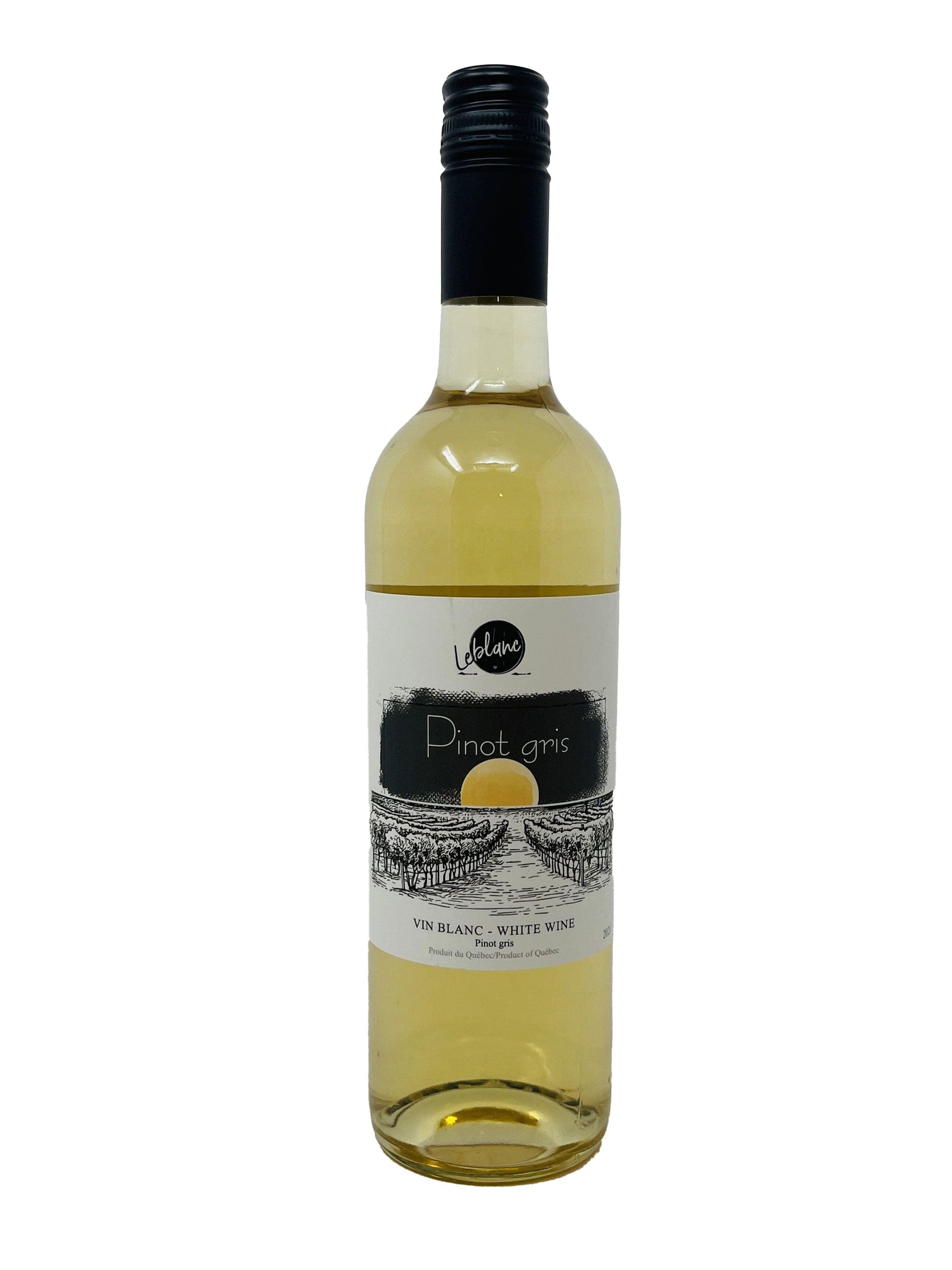 Vignoble Leblanc Pinot Gris 2021 - Vin blanc du Vignoble Leblanc