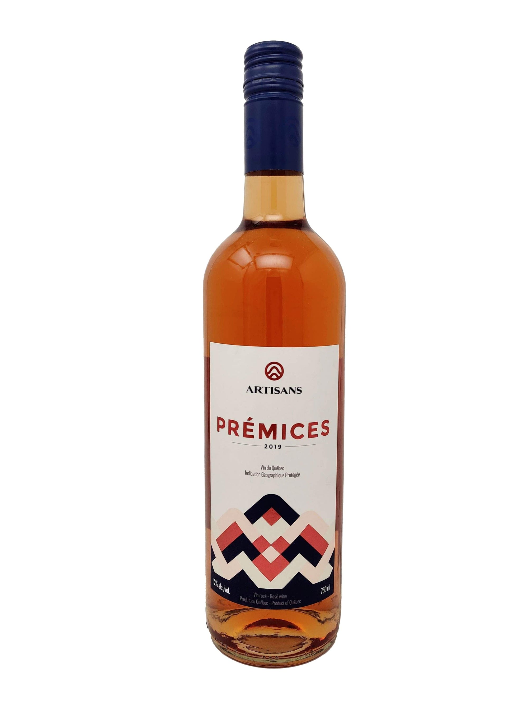 Vignoble Les Artisans du Terroir vin Prémices Rosé 2019 - Vin rosé du Vignoble Les Artisans du Terroir