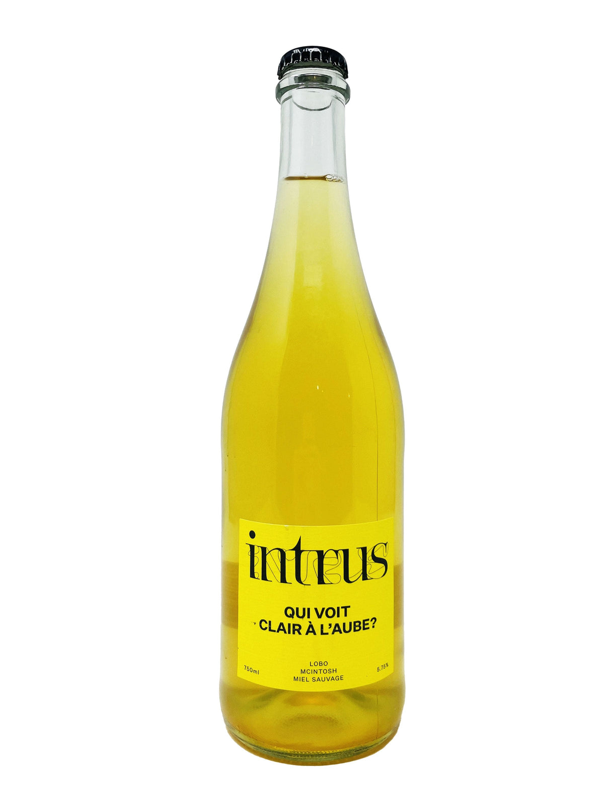 Cidrerie Intrus Cidre Qui voit clair à l&#39;aube - Cidre la cidrerie Intrus