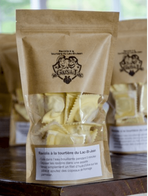 Le Gars du Lac Ravioli RIcotta et épinards