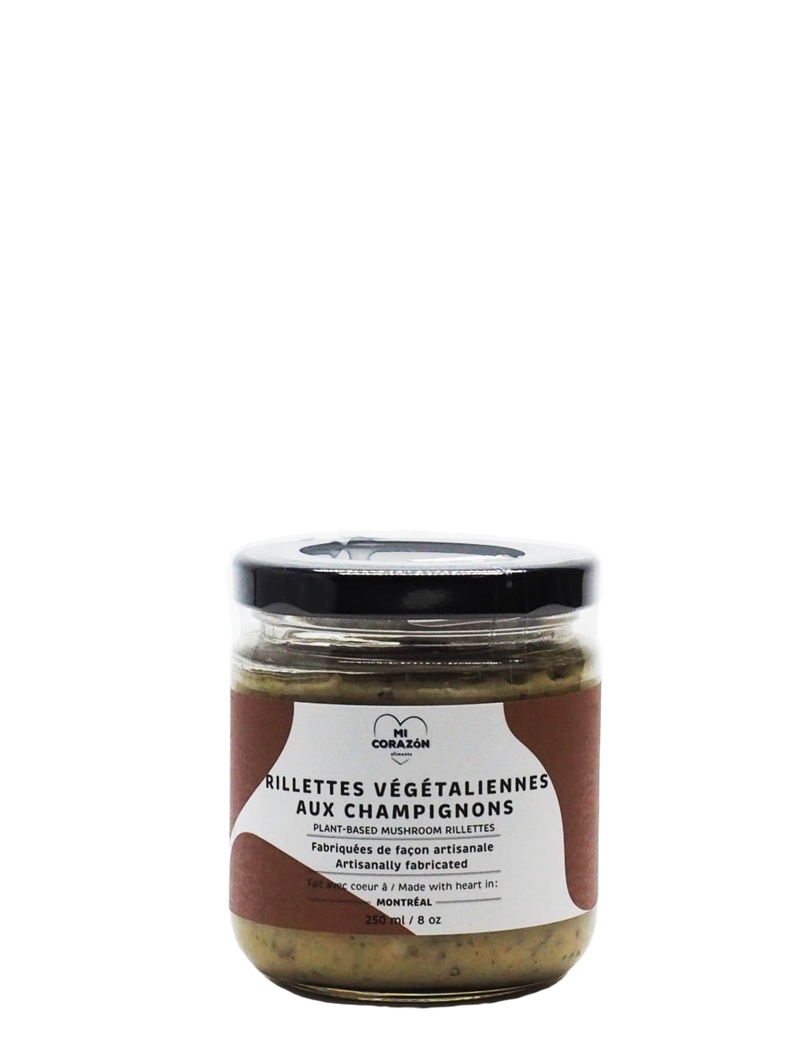 Mi Corazon Rillettes végétaliennes aux champignons - Mi Corazon