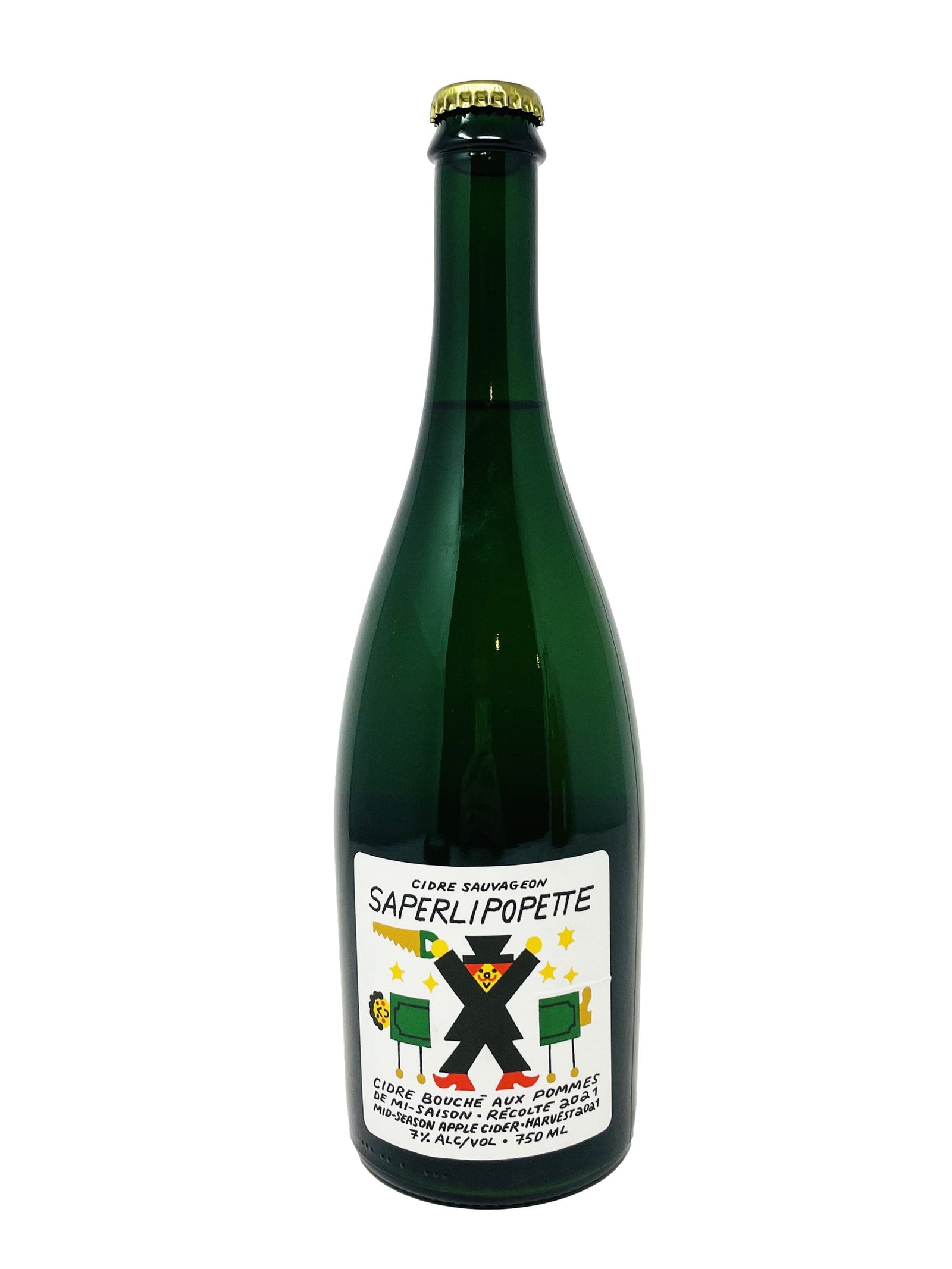 Cidrerie Sauvageon Cidre Saperlipopette - Cidre Sauvageon