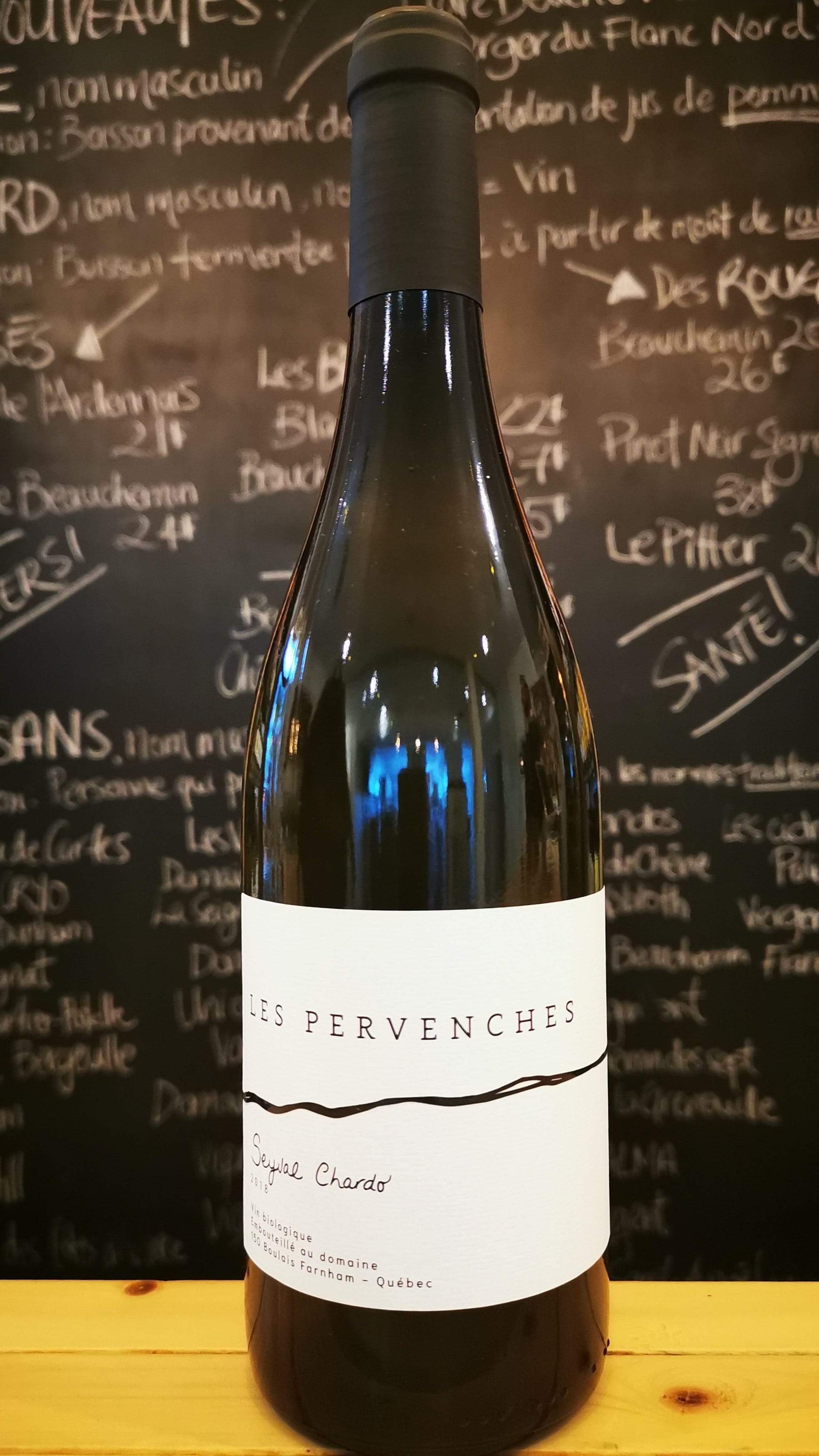 Seyval/Chardo 2018 - Vin Blanc du vignoble Les Pervenches