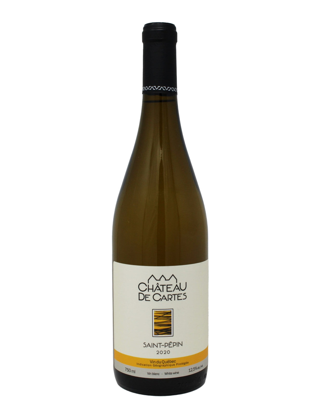 Vignoble Château de Cartes vin St-Pépin - Vin blanc du Vignoble Château de Cartes