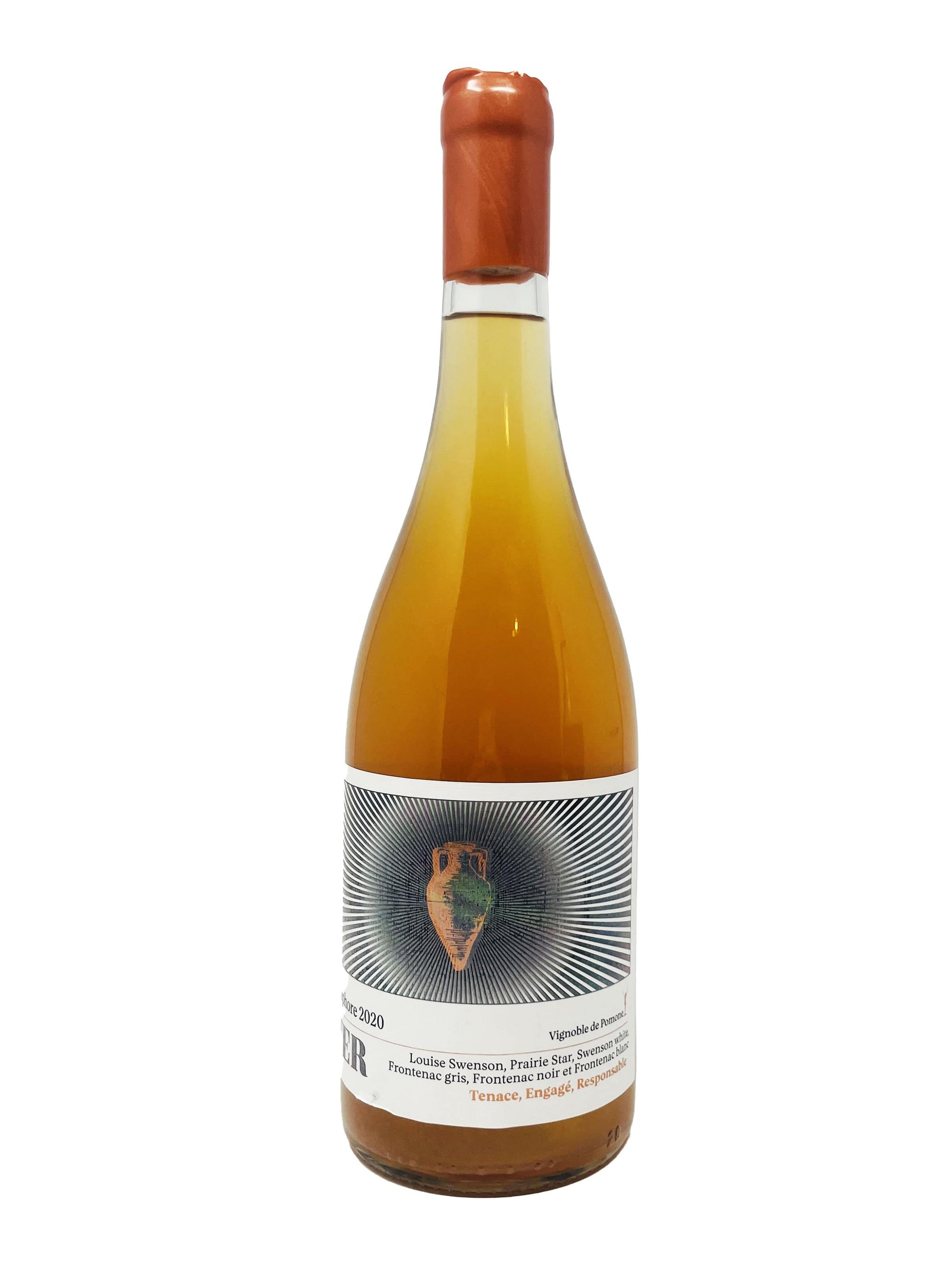 La Boîte à Vins Vin TER Amphore 2020 - Vin Orange du vignoble de Pomone