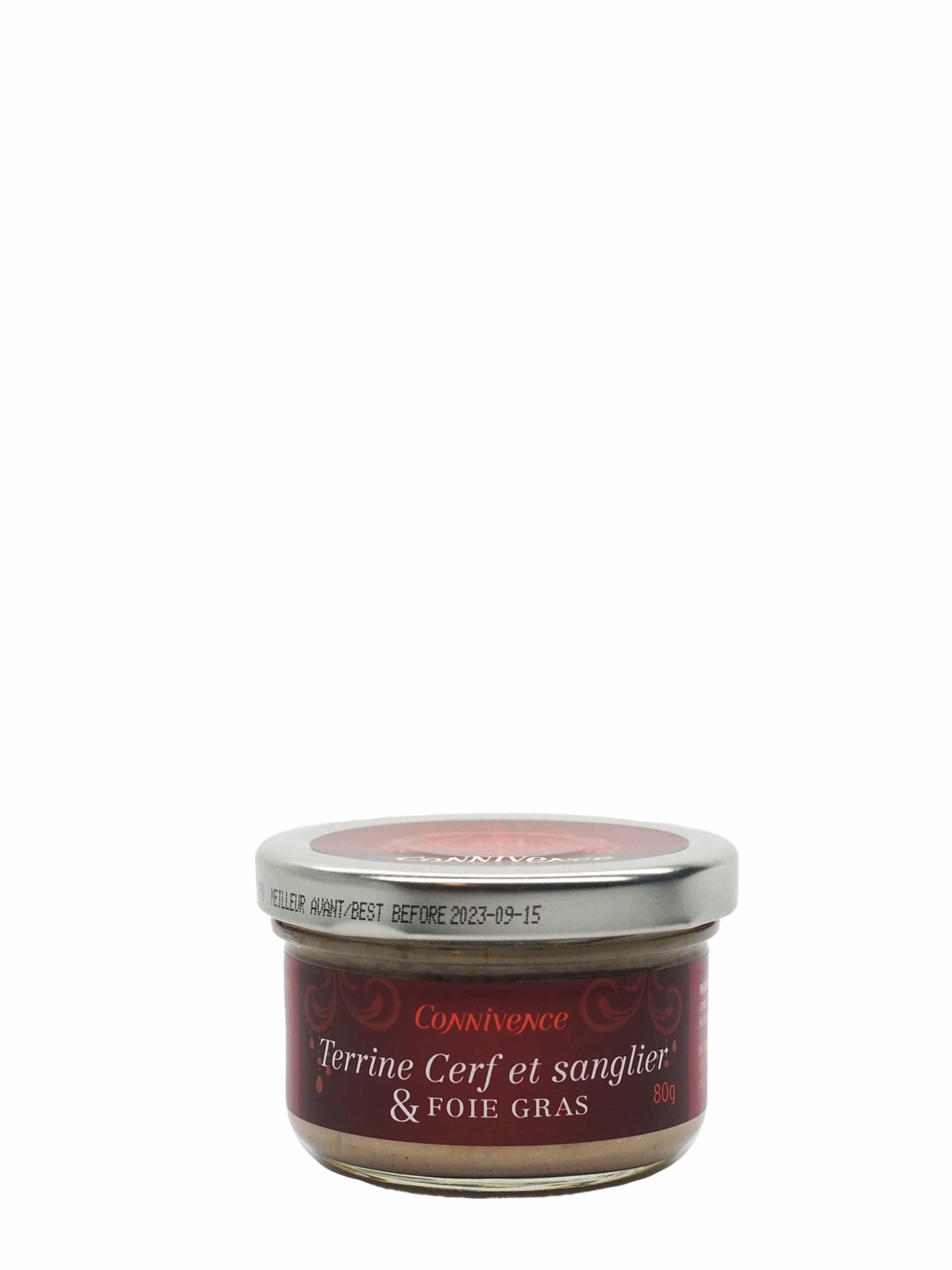 Concept Connivence Terrine cerf, sanglier et foie gras - Concept Connivence