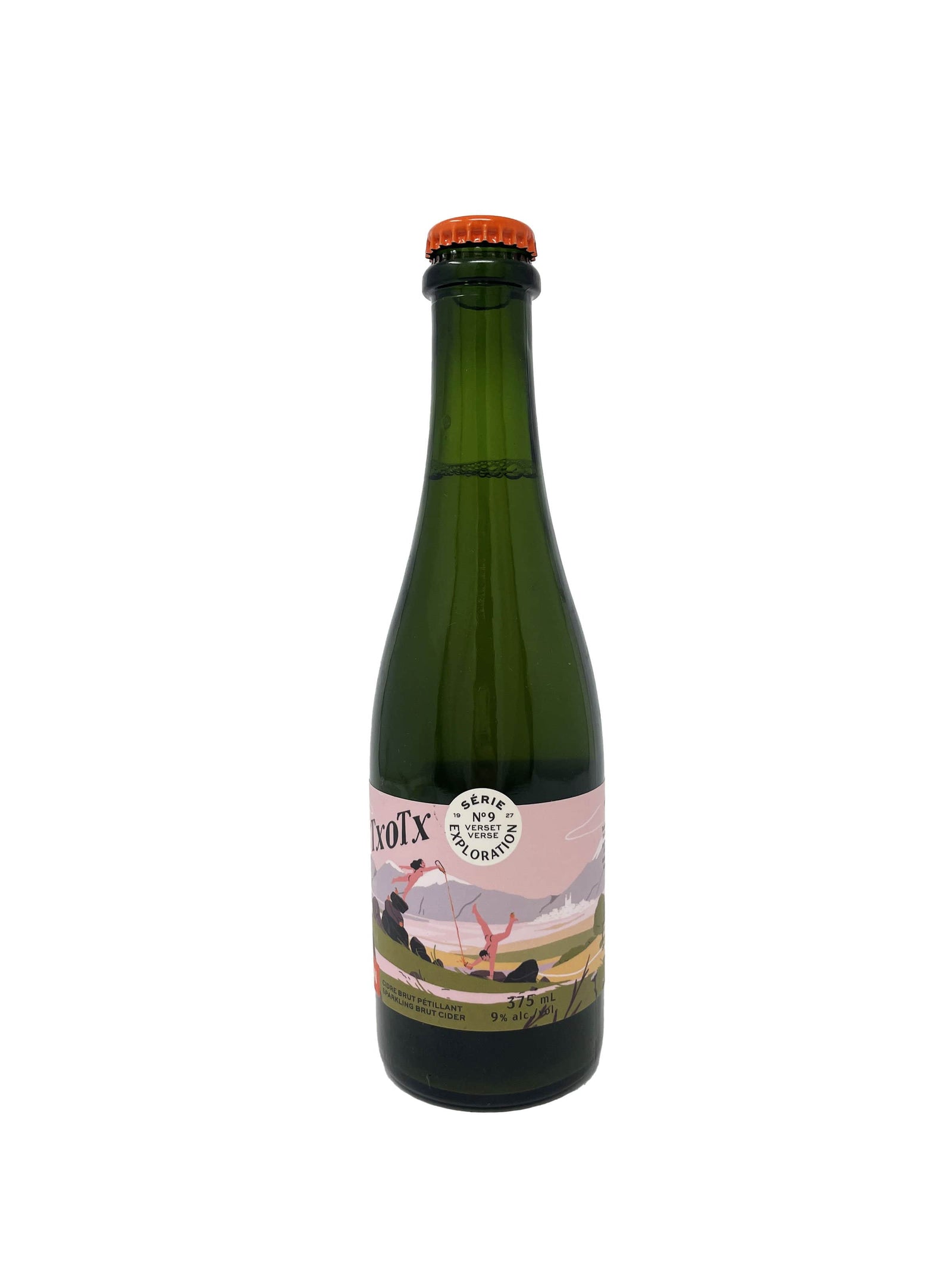 La Boîte à Vins Cidres TXOTX 375 ml. - Cidre de la Cidrerie Milton