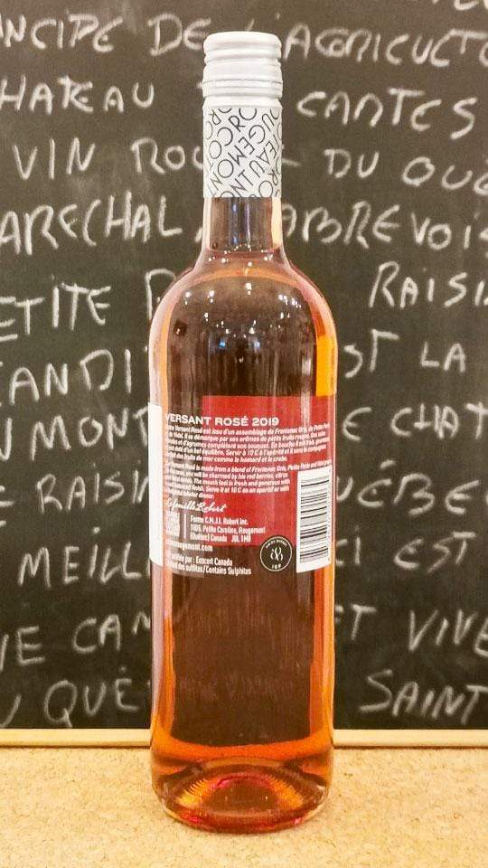 Versant Rosé - Vin rosé du Coteau Rougemont
