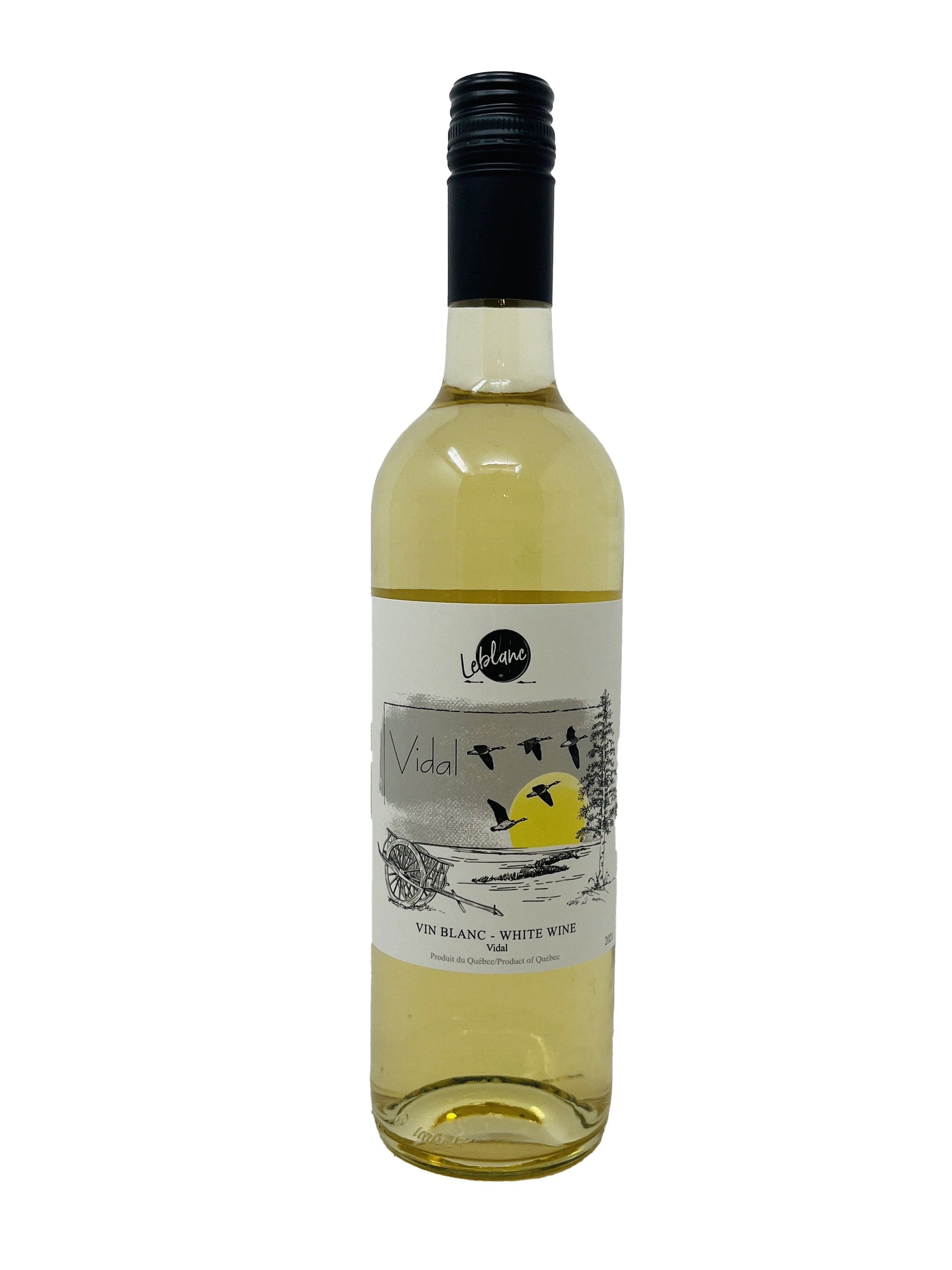 Vignoble Leblanc Vidal 2021 - Vin blanc du Vignoble Leblanc