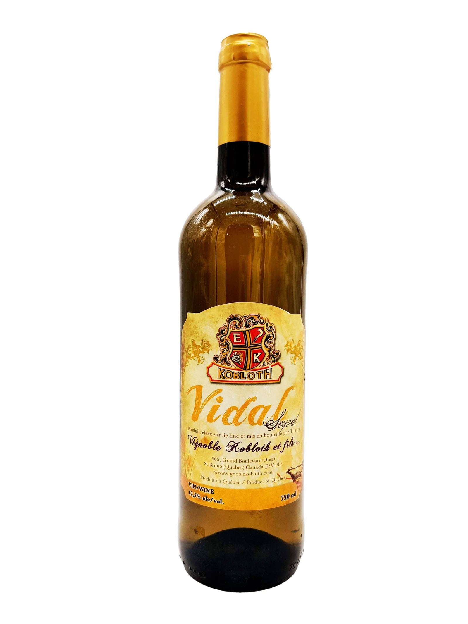 Vidal - Vin blanc du Vignoble Kobloth