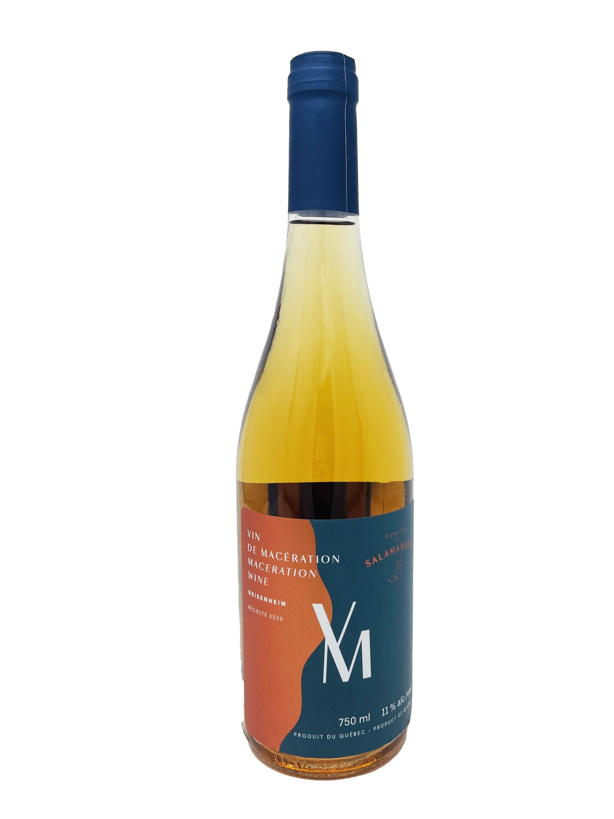 Salamandres Vin de Macération Geisenheim - Vin Orange du Domaine des Salamandres