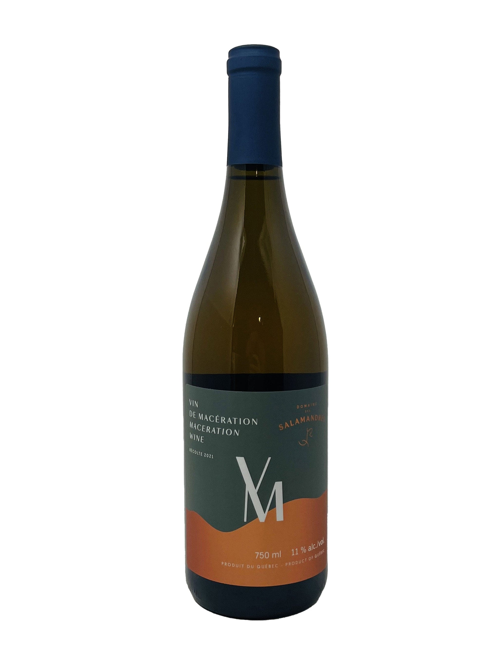 Domaine des Salamandres Vin Vin de Macération récolte 2021 - Vin Orange du Domaine des Salamandres