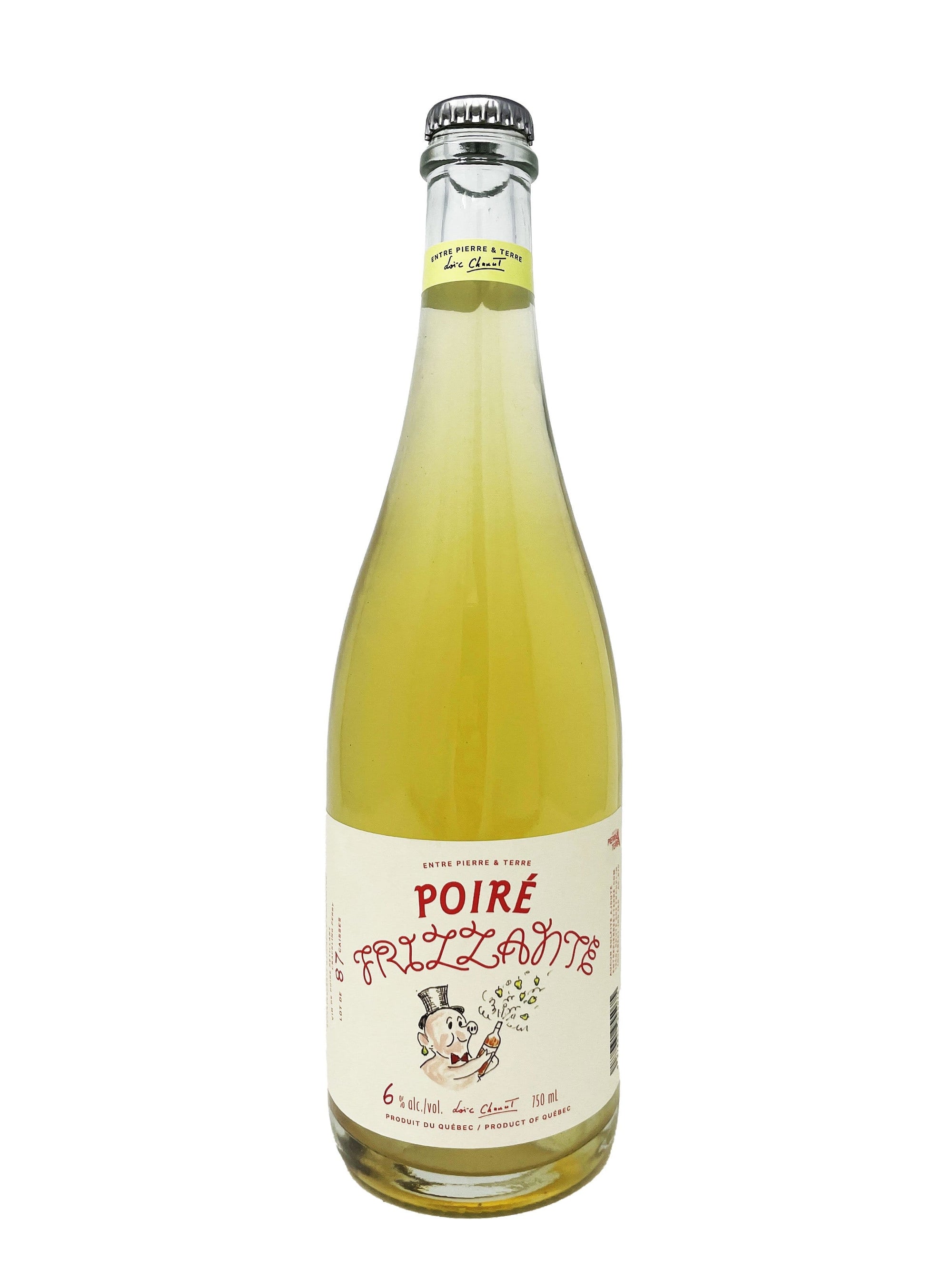 La Boîte à Vins Cidres Vin de Poire Frizzante - Vin de de poire de la Cidrerie Entre Pierre & Terre