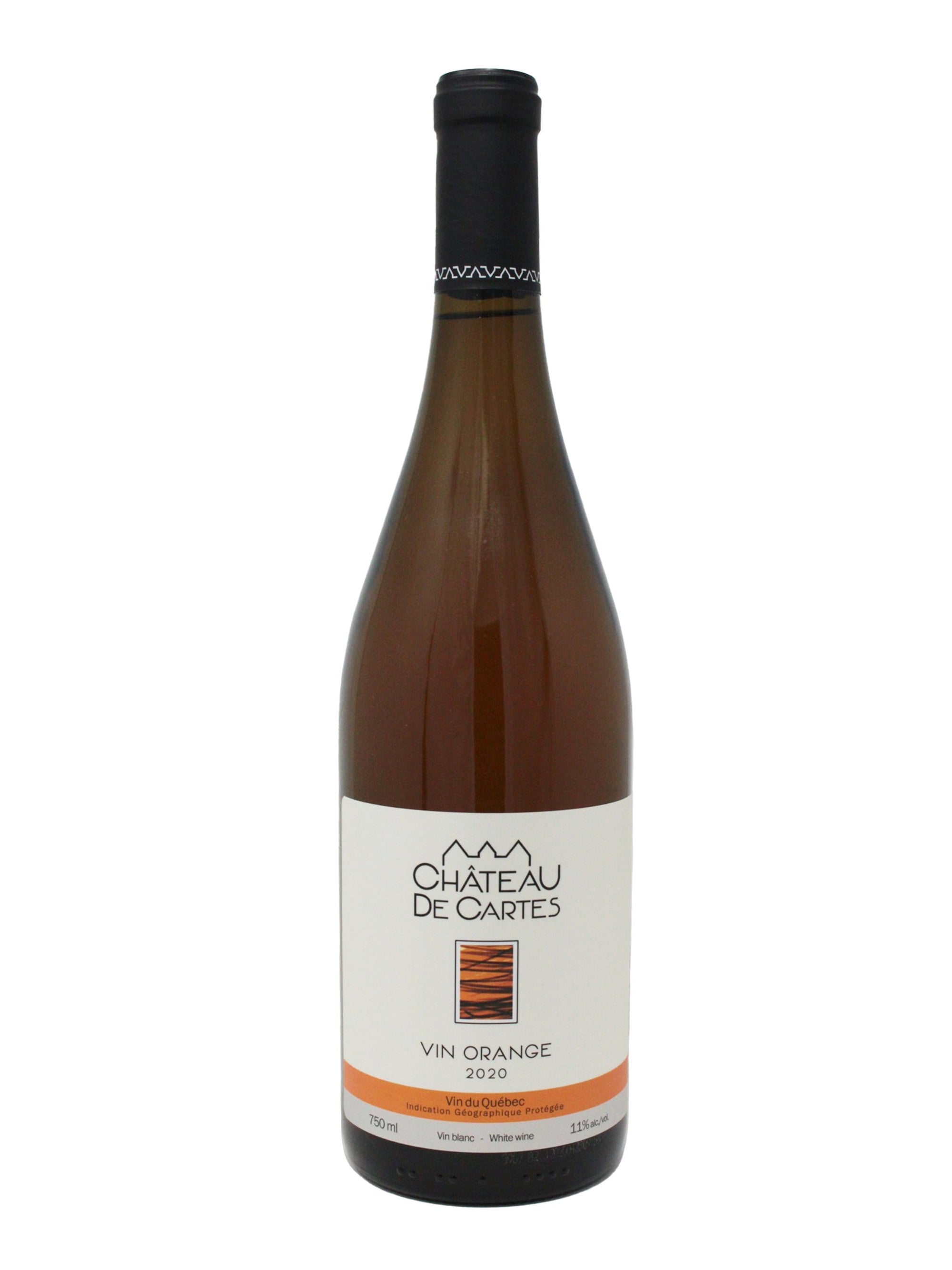 Vignoble Château de Cartes vin Vin Orange - Vin blanc de chez Château de Cartes