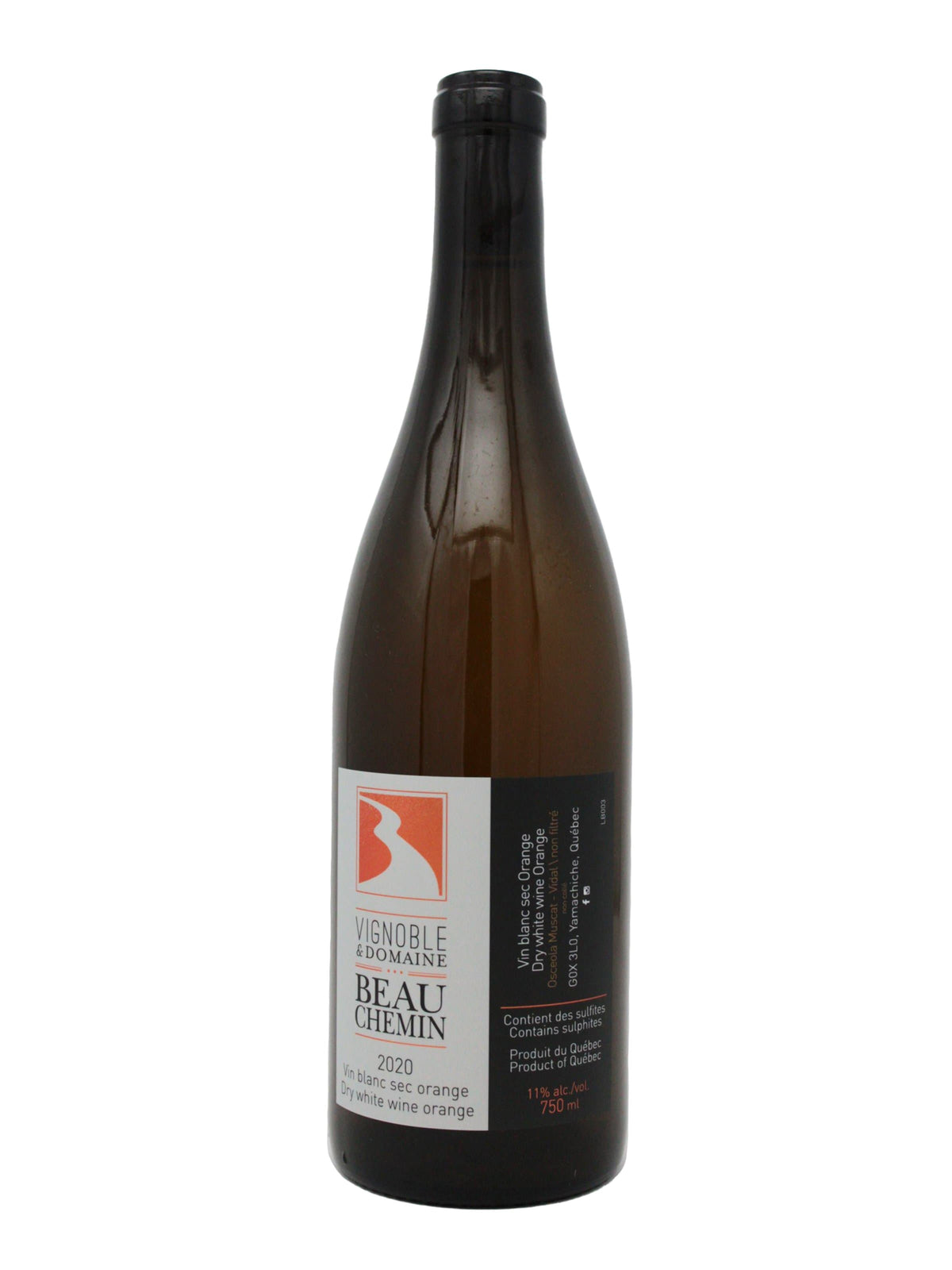 Vignoble et Domaine Beauchemin vin Vin Orange - Vin blanc du Domaine Beauchemin
