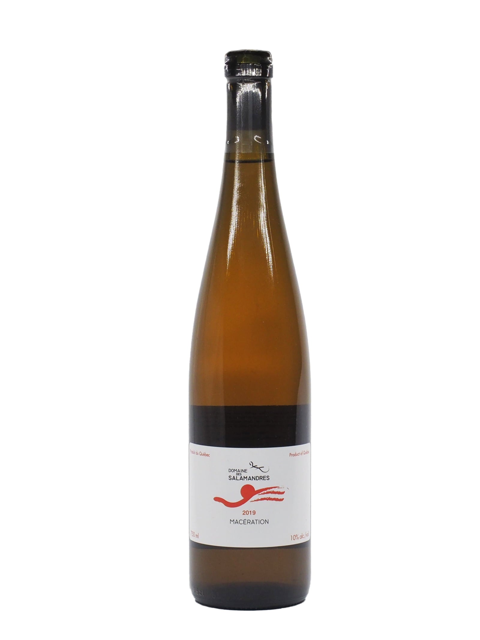 La Boîte à Vins. Spécialiste du vin du Québec. Vin Orange - Vin de macération du Domaine des Salamandres